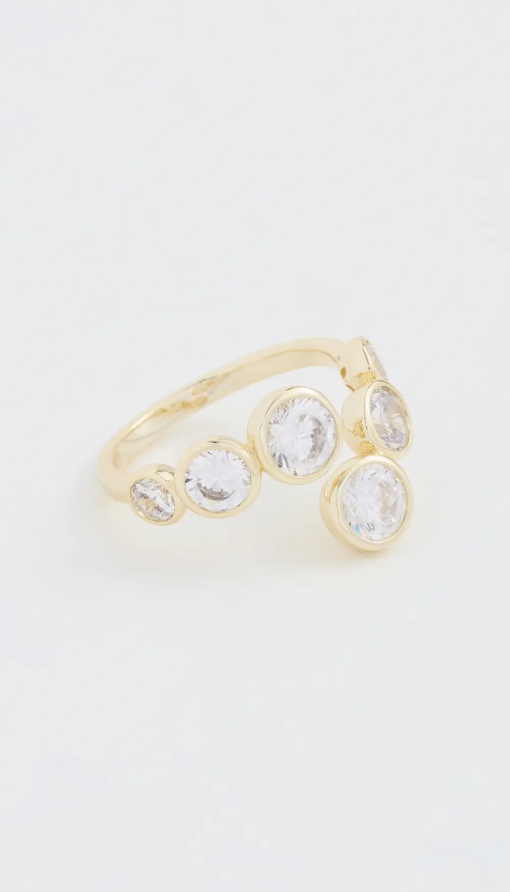 SHASHI Voluta Adjustable Ring