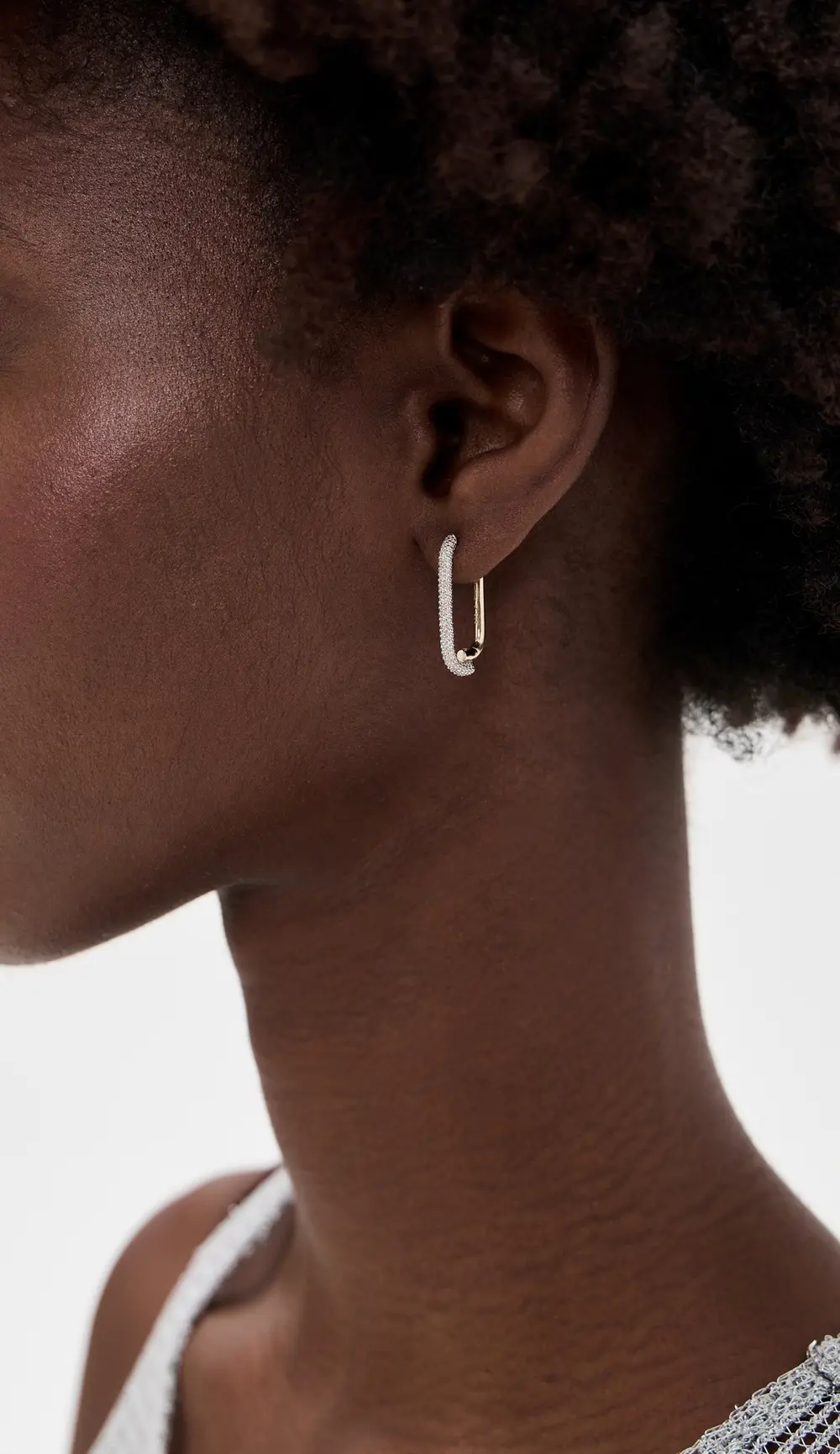 Otiumberg Pave Mosaic Hoops