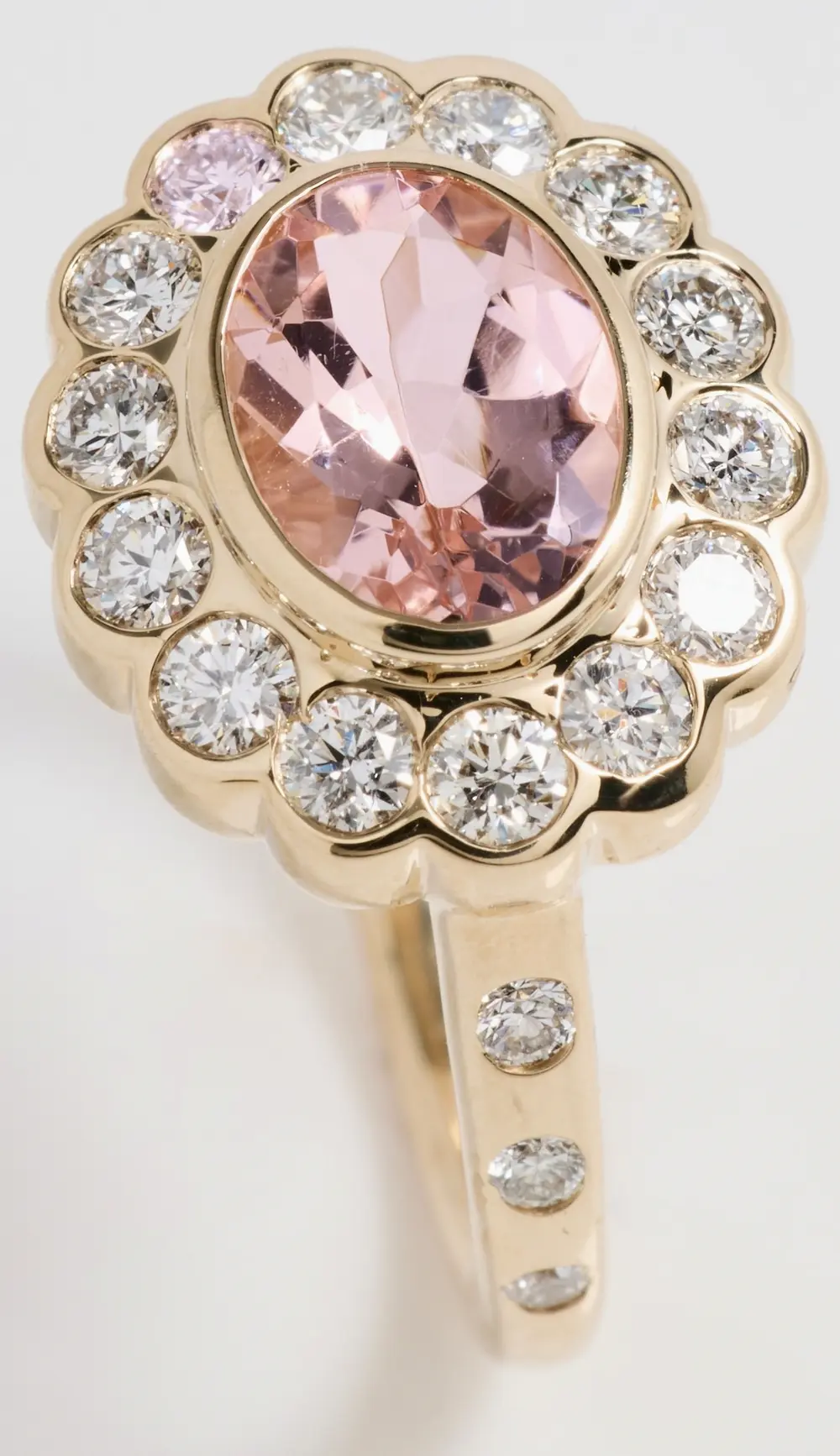 Marlo Laz 14k Lexie Ring 10k Morganite