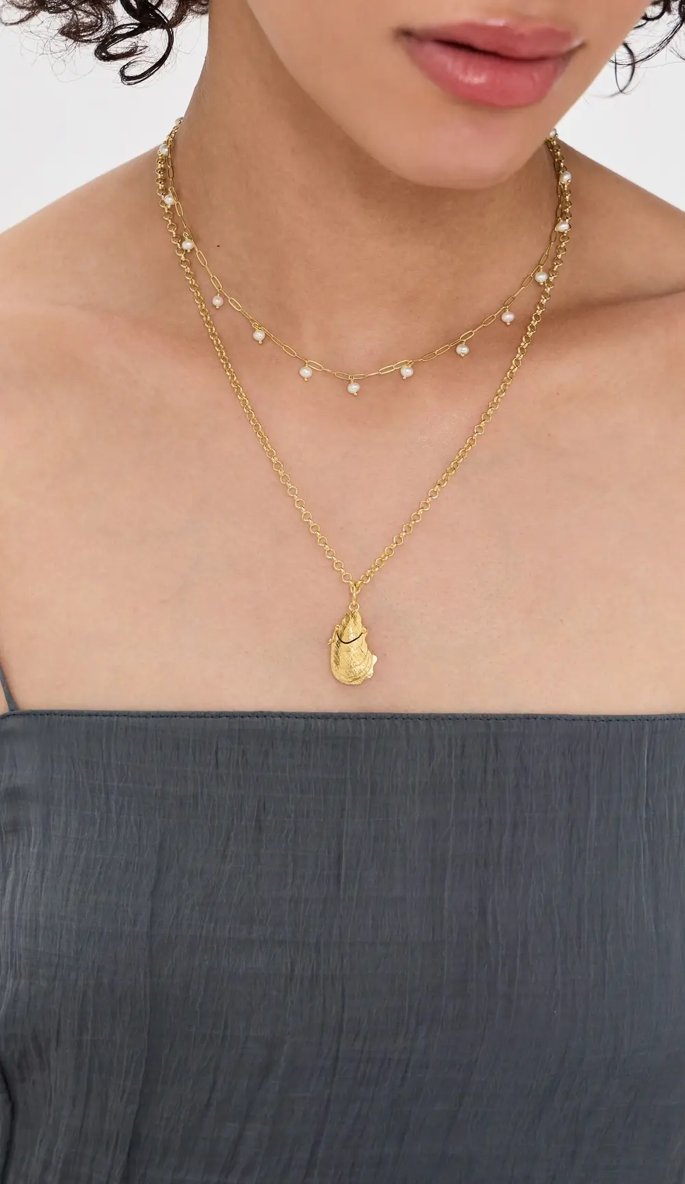 Chan Luu Cayman Pearl Necklace