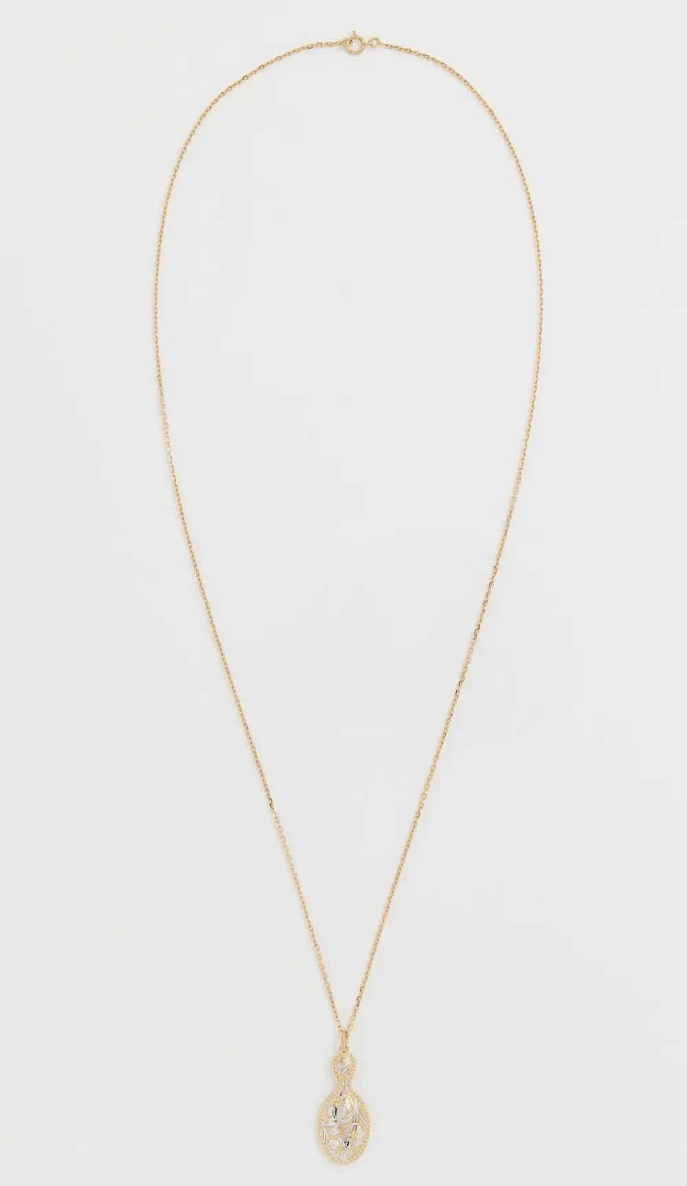 Yvonne Leon Pendentif Joli Miroir Necklace