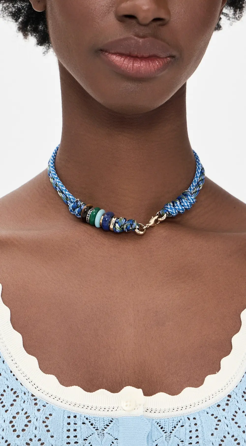 Roxanne Assoulin Supersize Mixed Cord Necklace