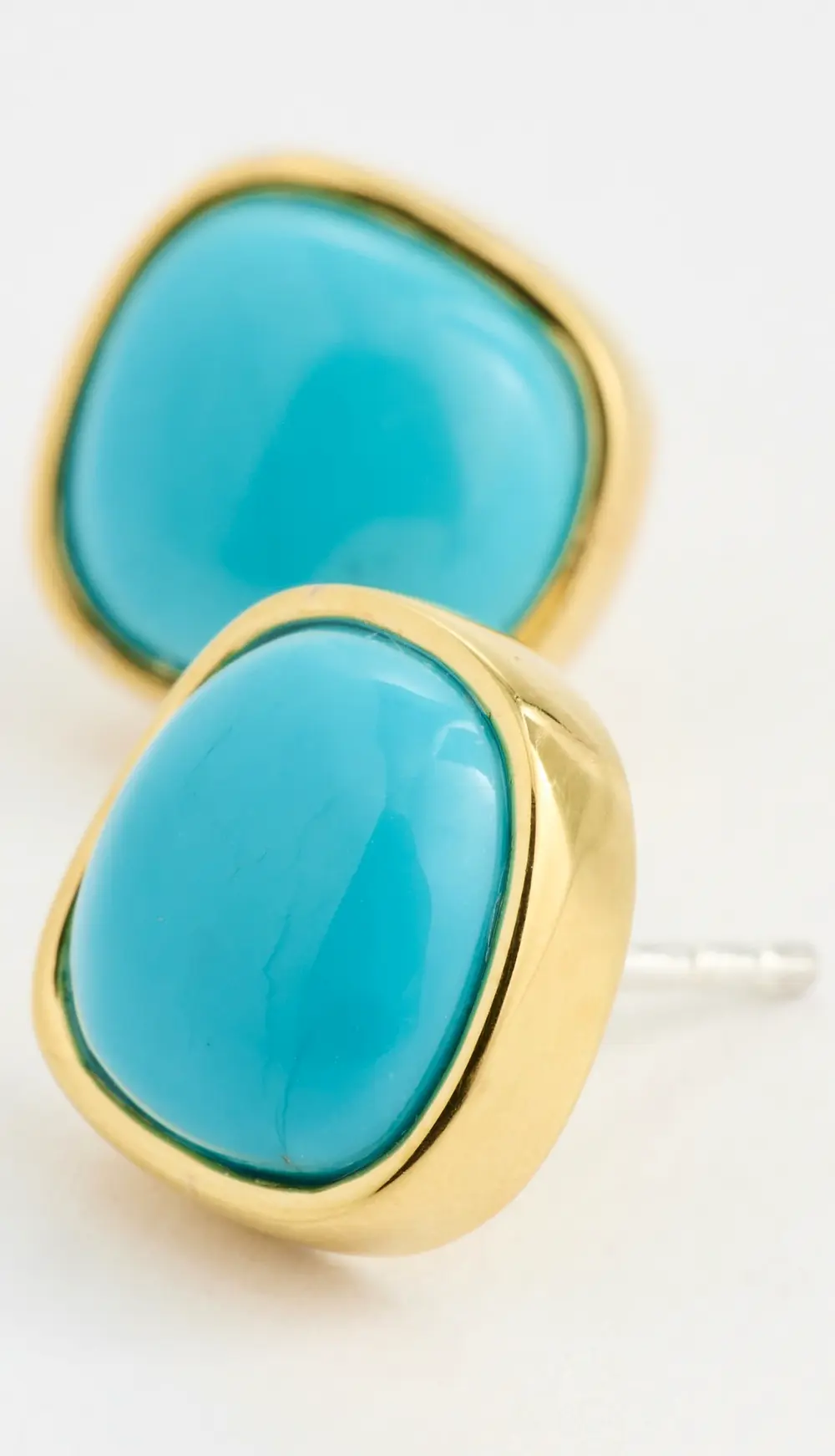 Lizzie Fortunato Bay Studs In Turquoise