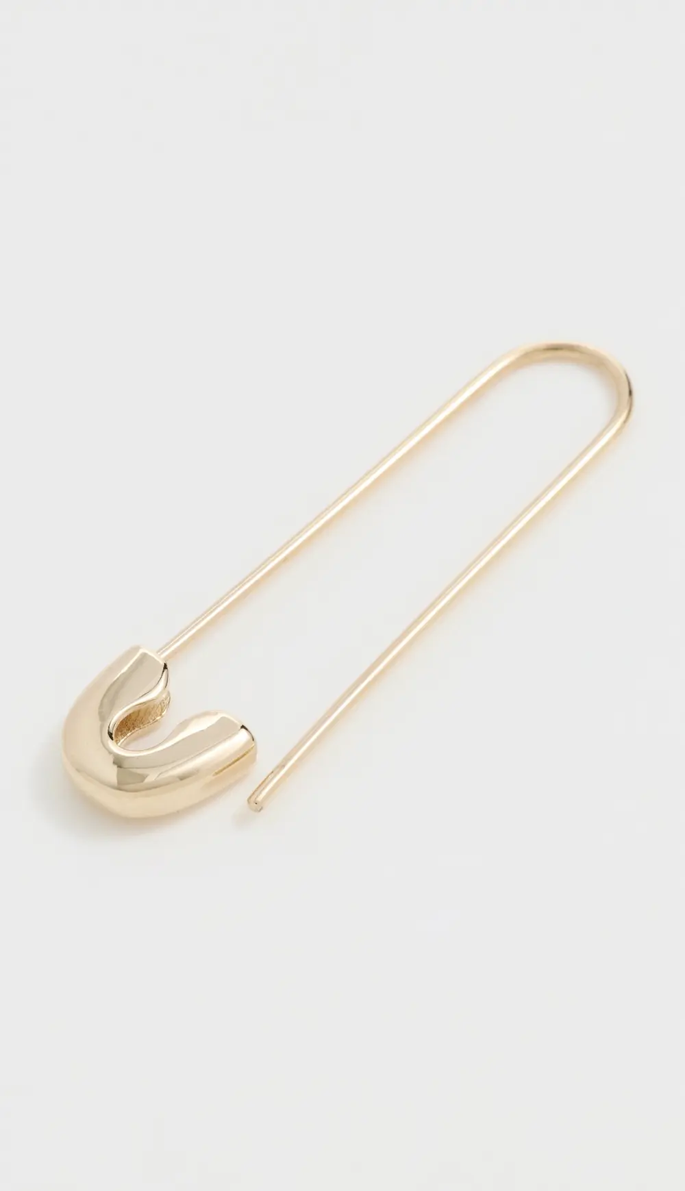 Zoe Chicco 14k Gold Safety Pin Single Earring