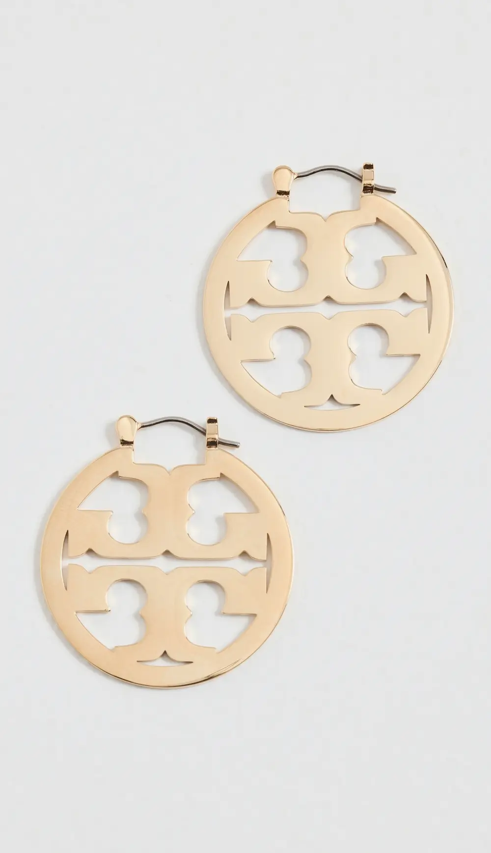 Tory Burch Small Icon Hoop Earrings