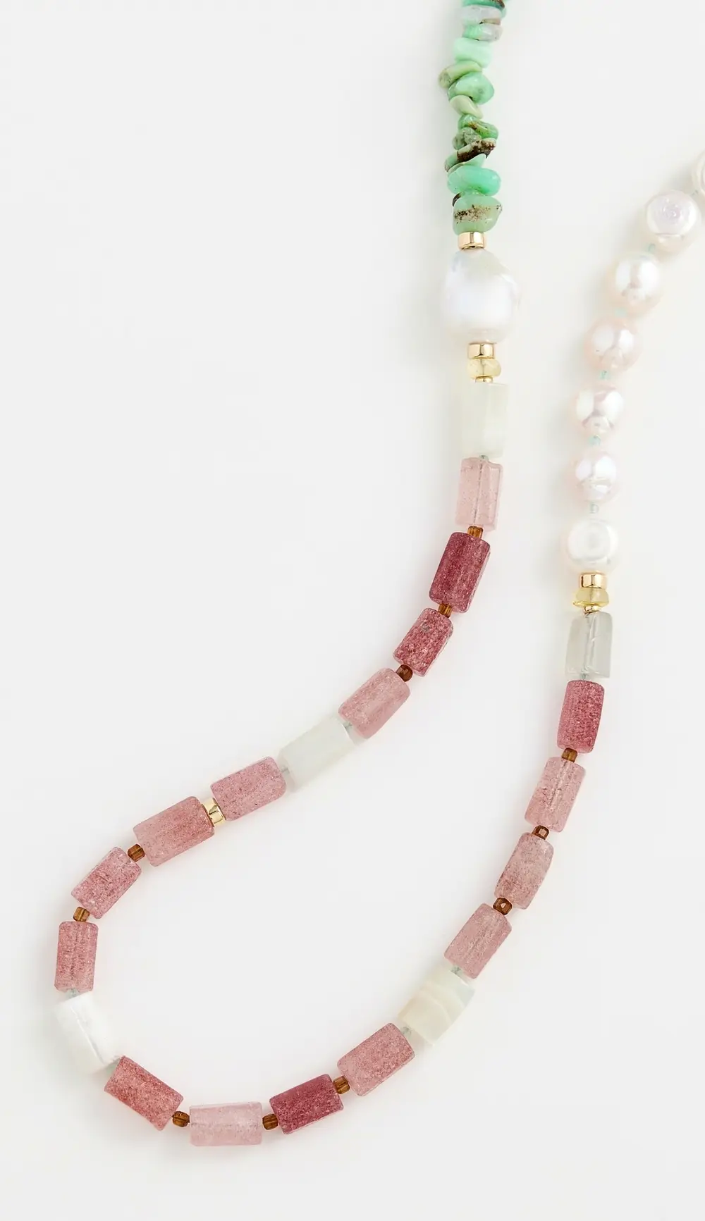 Lizzie Fortunato Cabana Necklace In Cactus Rose
