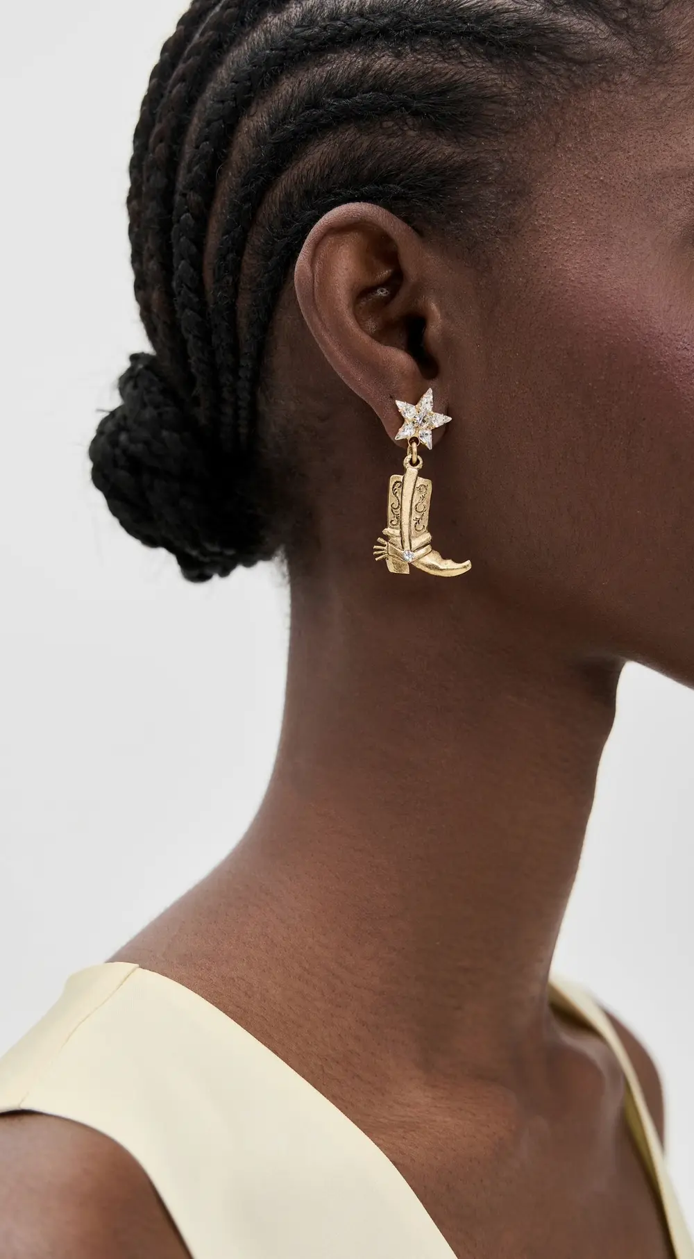 Elizabeth Cole These Boots Were Made for Walking Earrings