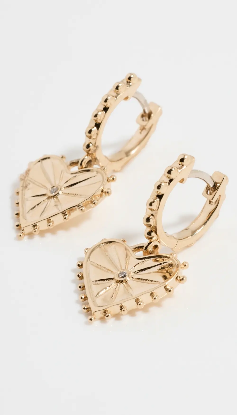 Marlo Laz 14k Agape Earrings