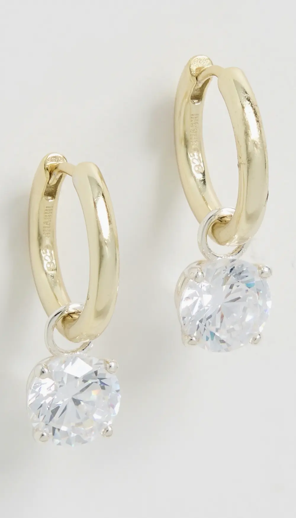 SHASHI Roux Huggie Earrings