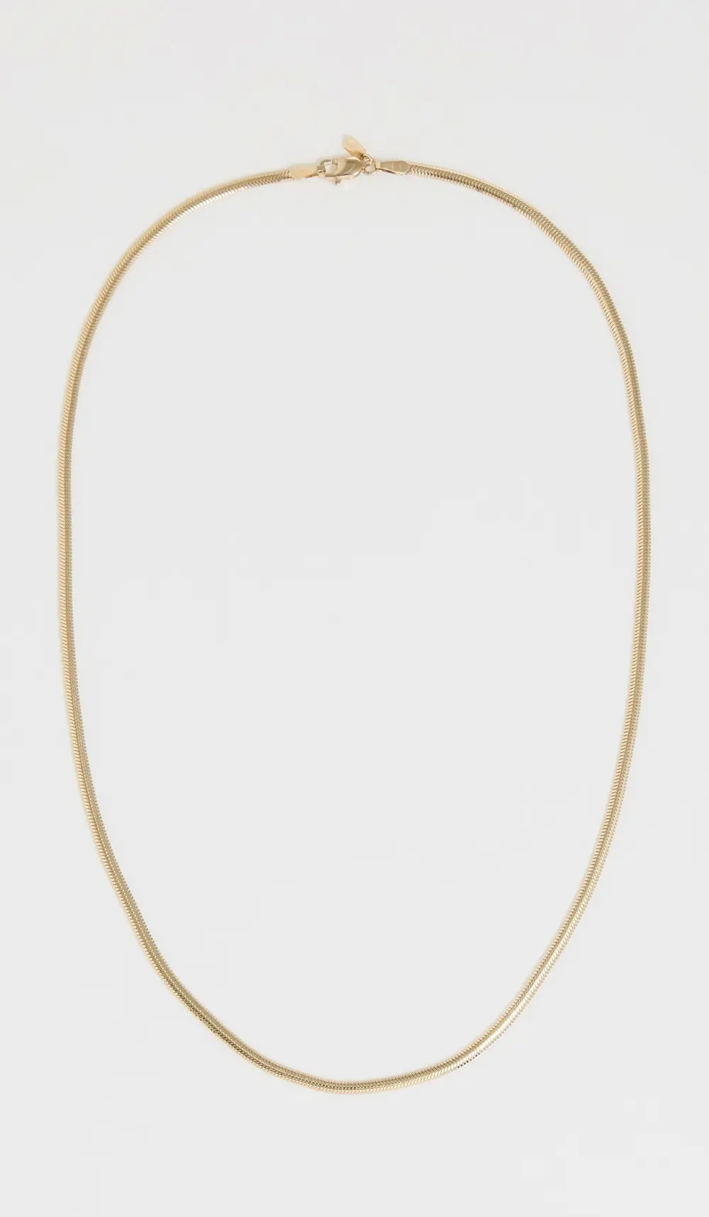 EF Collection 14k Gold Snake Chain Necklace