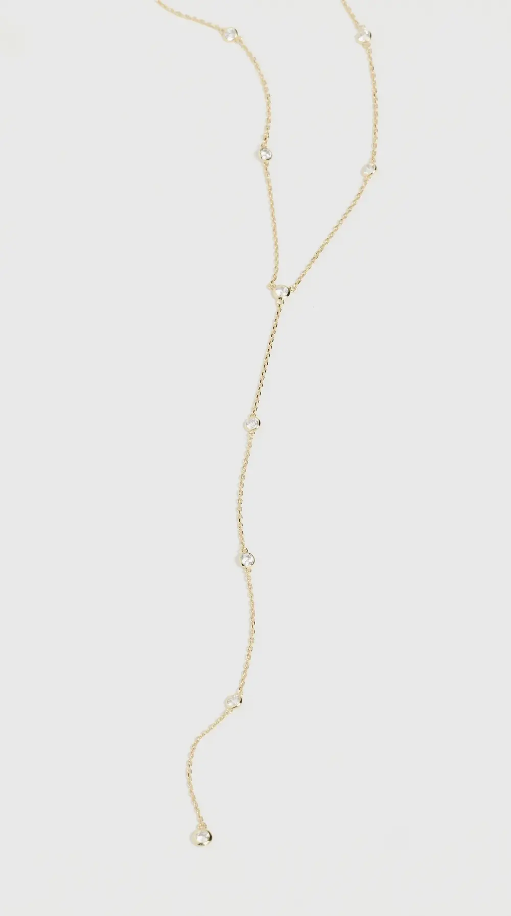 SHASHI Emily Lariat Necklace
