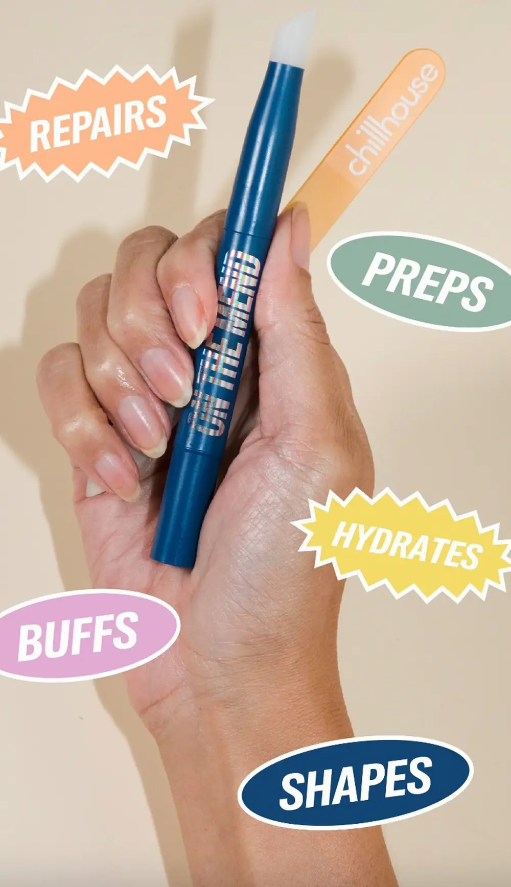 Chillhouse On The Mend Instant Mani Makeover Kit