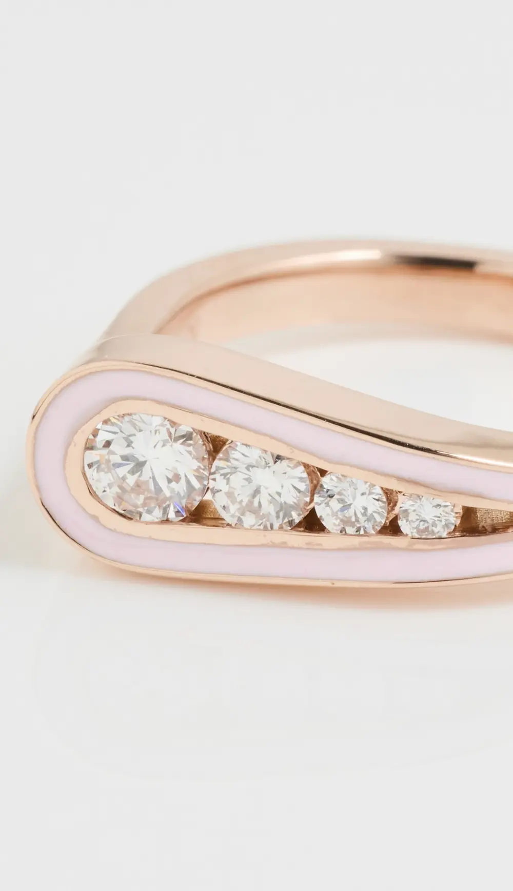 Melissa Kaye 18k Daphne Pinky Ring