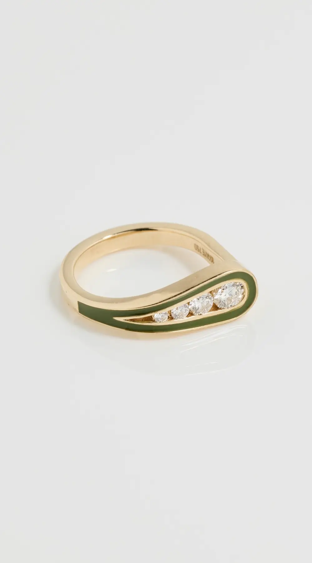 Melissa Kaye 18k Daphne Pinky Ring