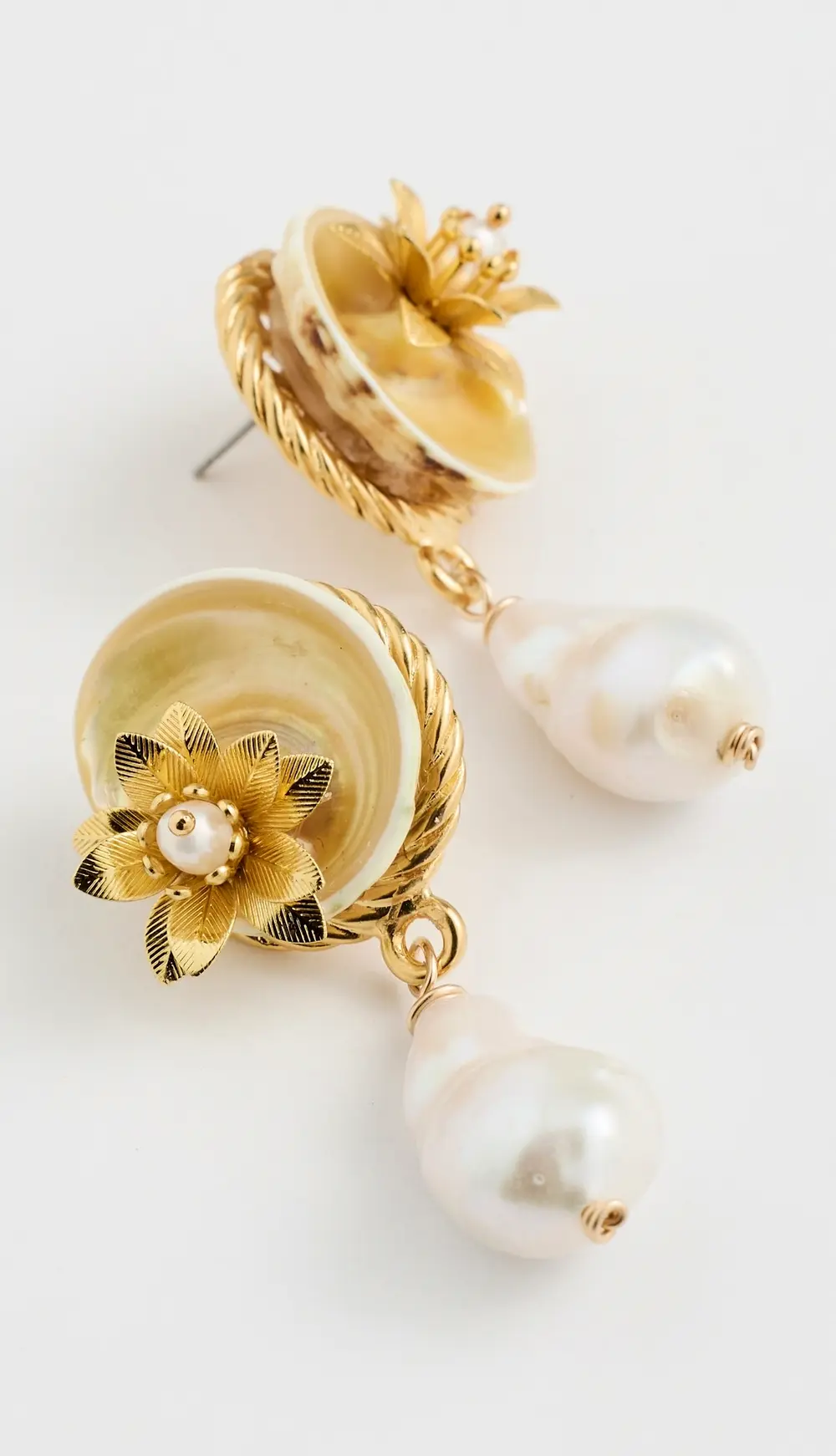 Brinker + Eliza Coconut Drift Earrings