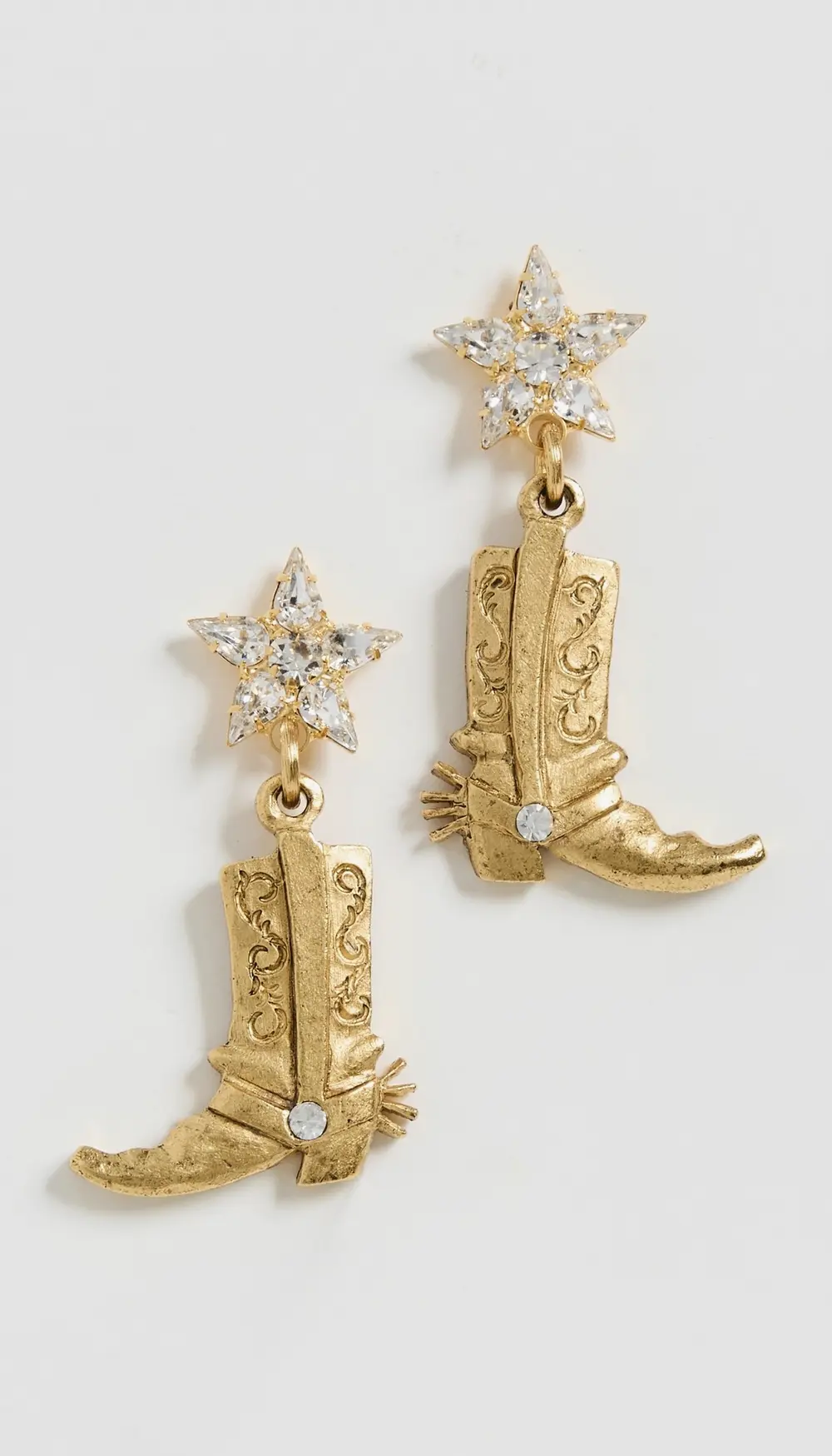 Elizabeth Cole These Boots Were Made for Walking Earrings