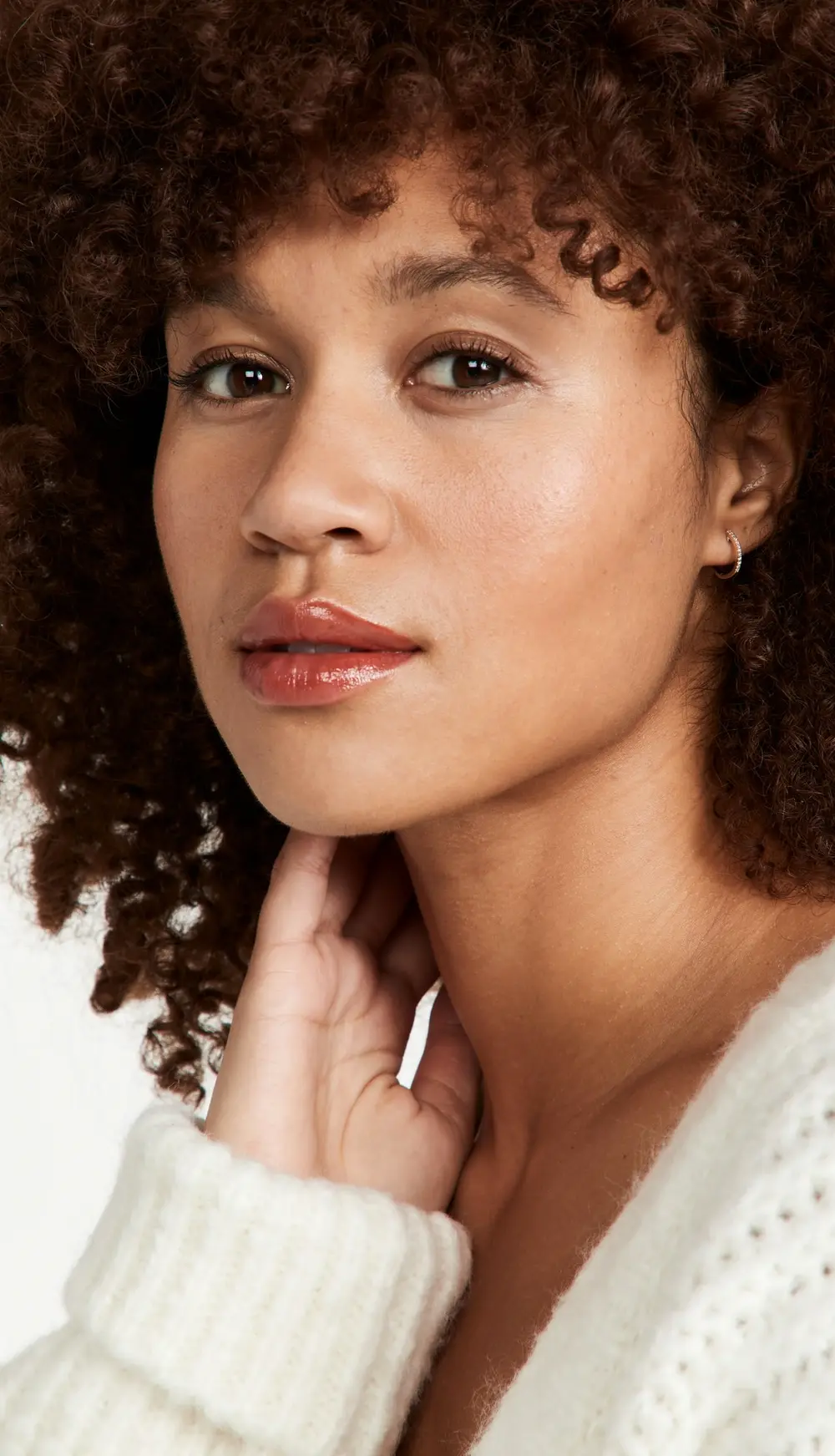 EF Collection 14k Gold Diamond Huggie Earrings