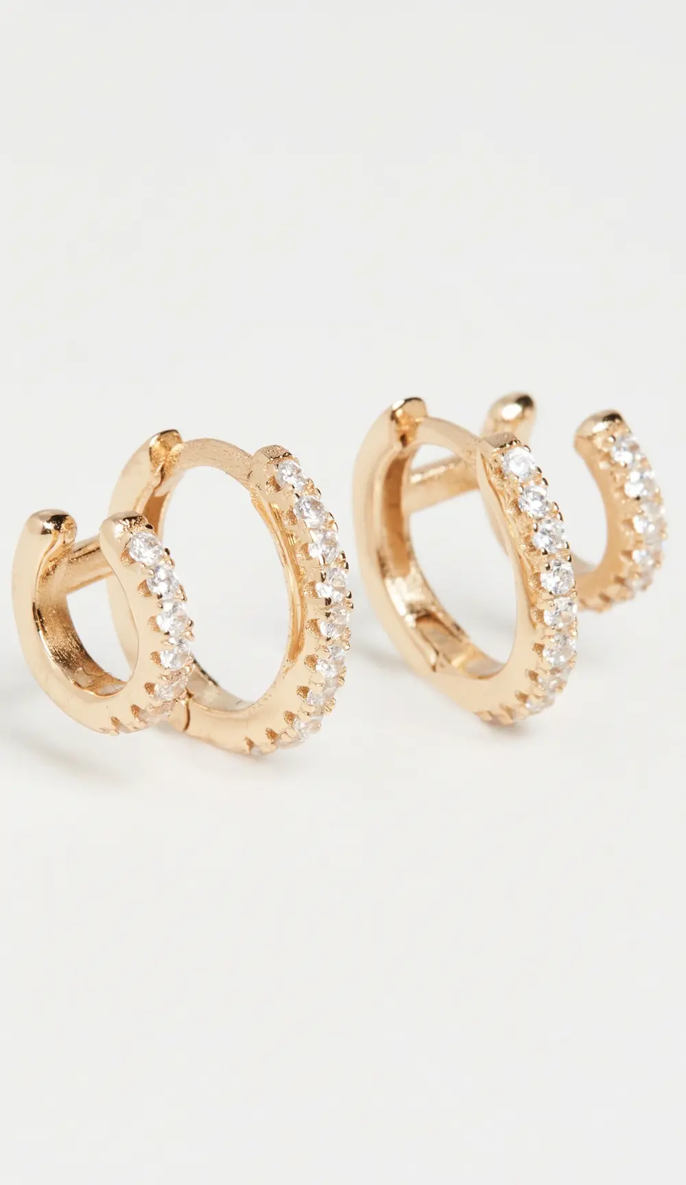 SHASHI Katerina Double Earrings