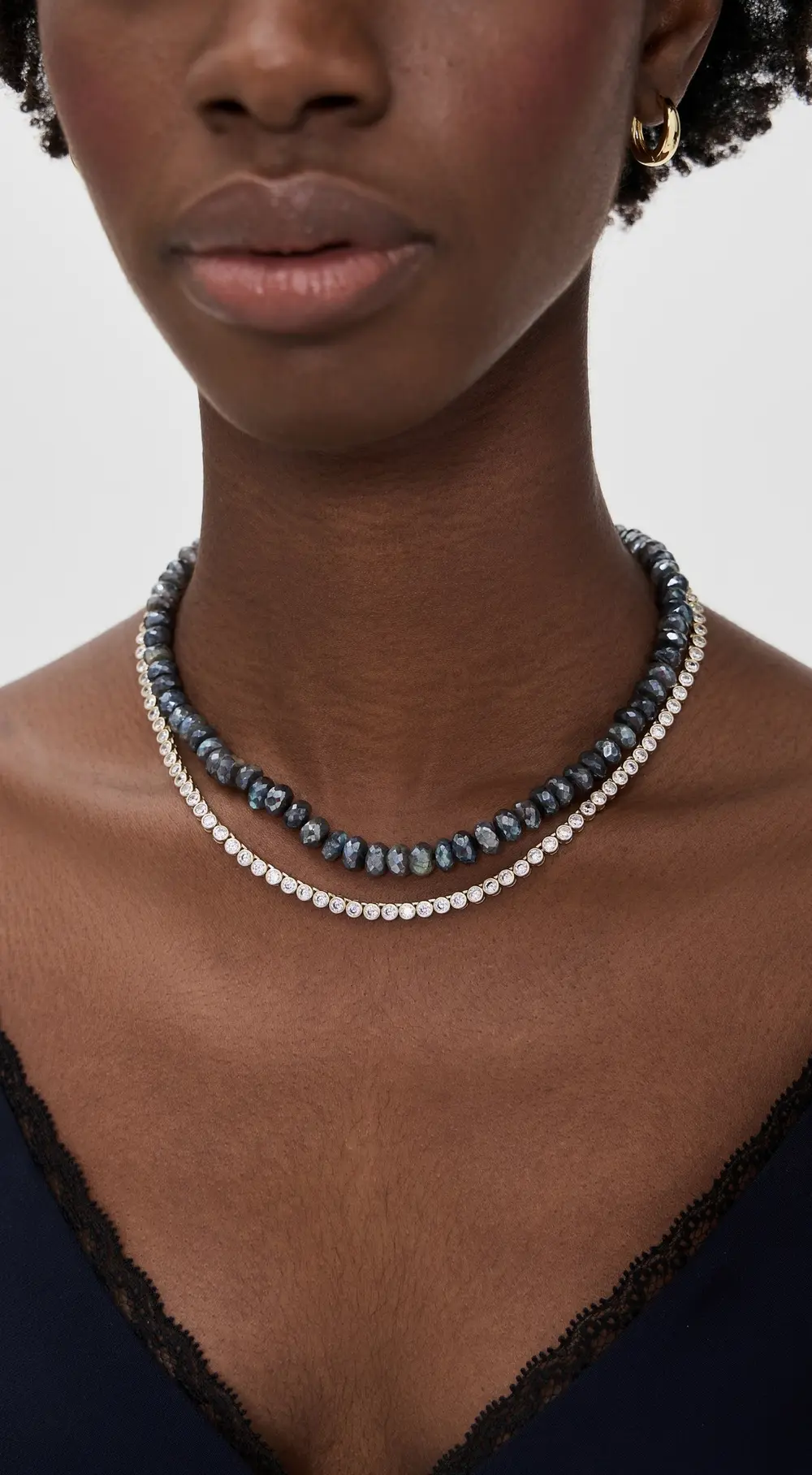 JIA JIA Mystic Labradorite Necklace