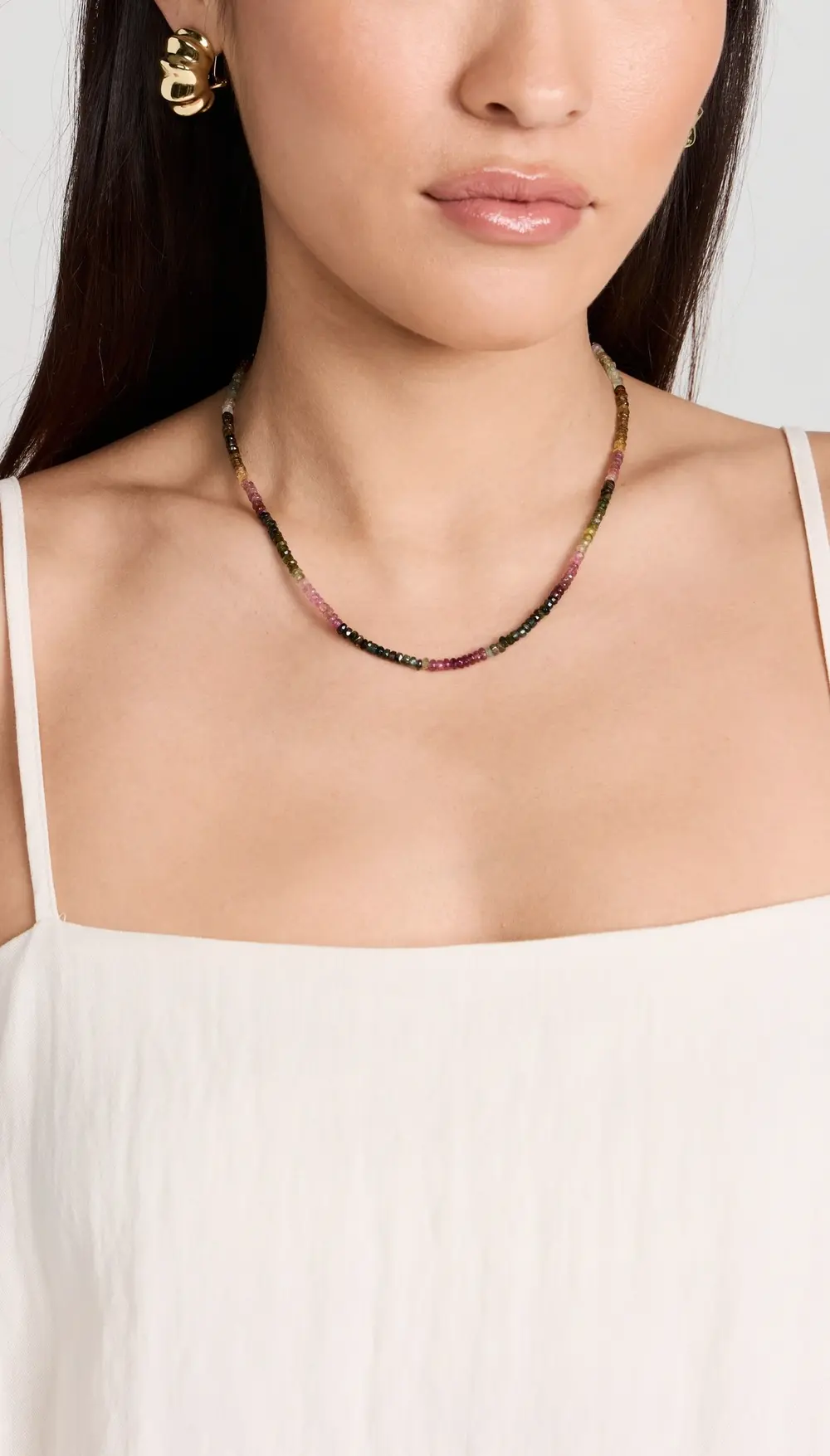JIA JIA October Tourmaline Beaded Necklace
