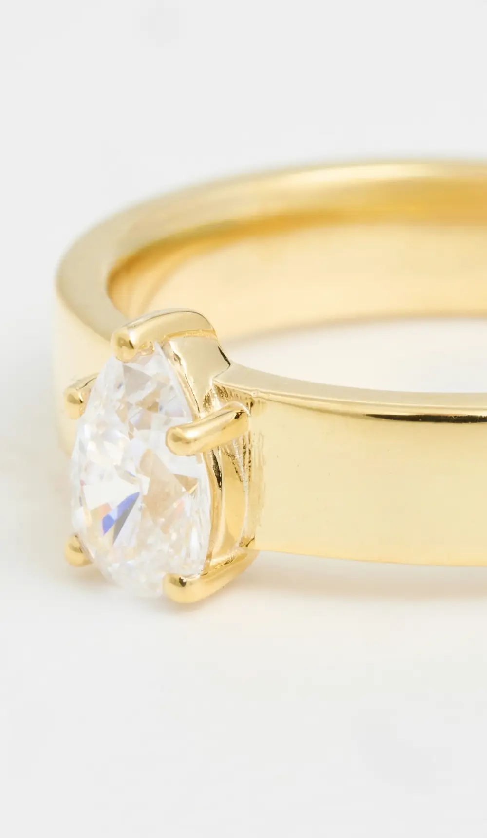 Alexa Leigh Pear Pinky Ring