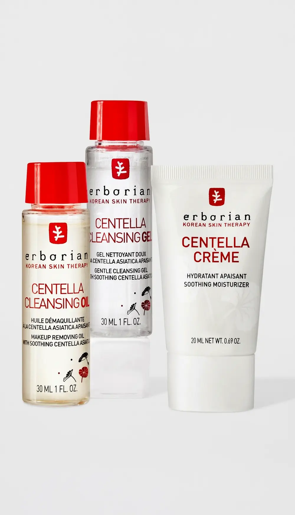 Erborian Centella 3 Piece Routine