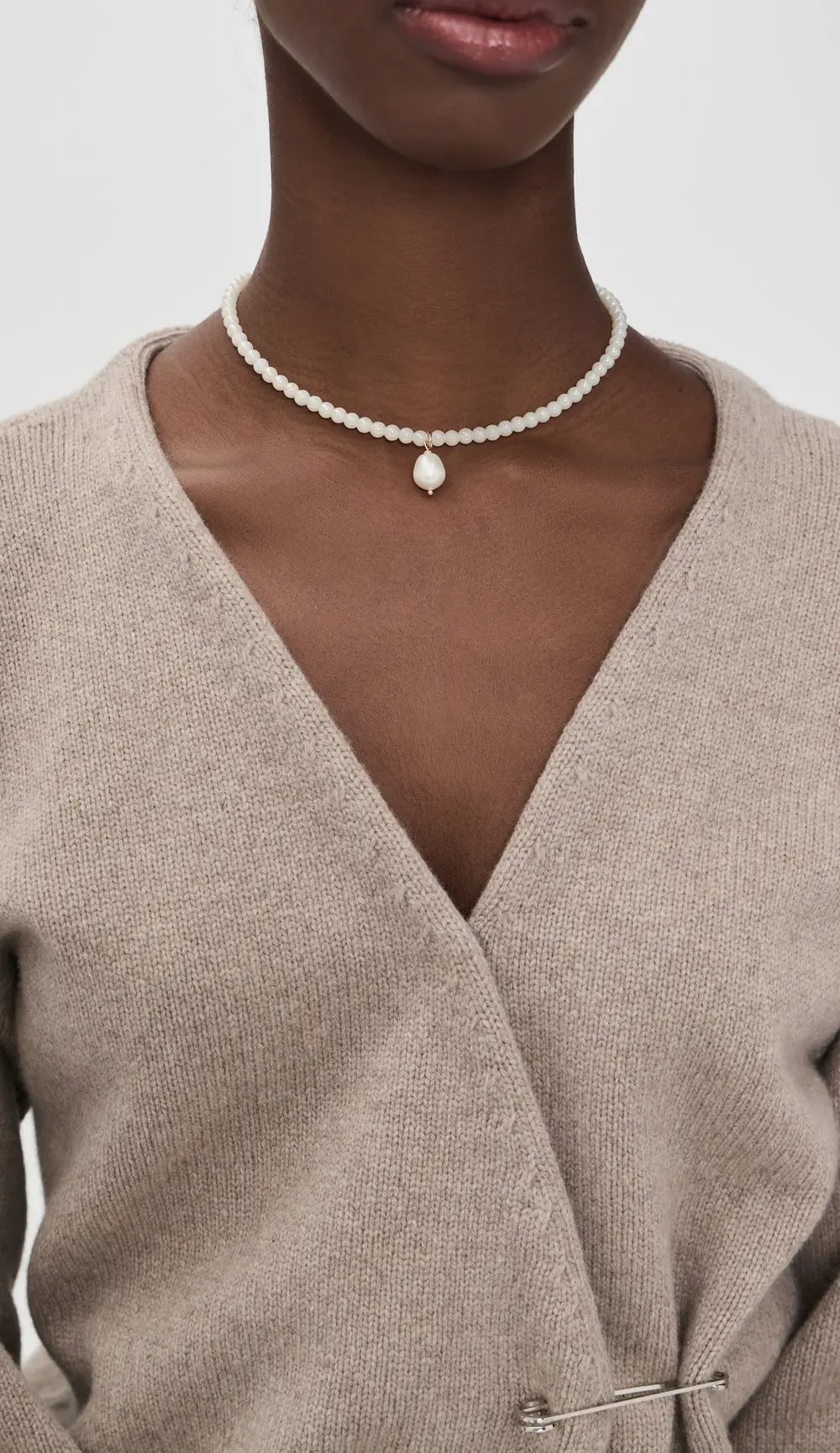 Ettika Pearlescent Beaded Necklace