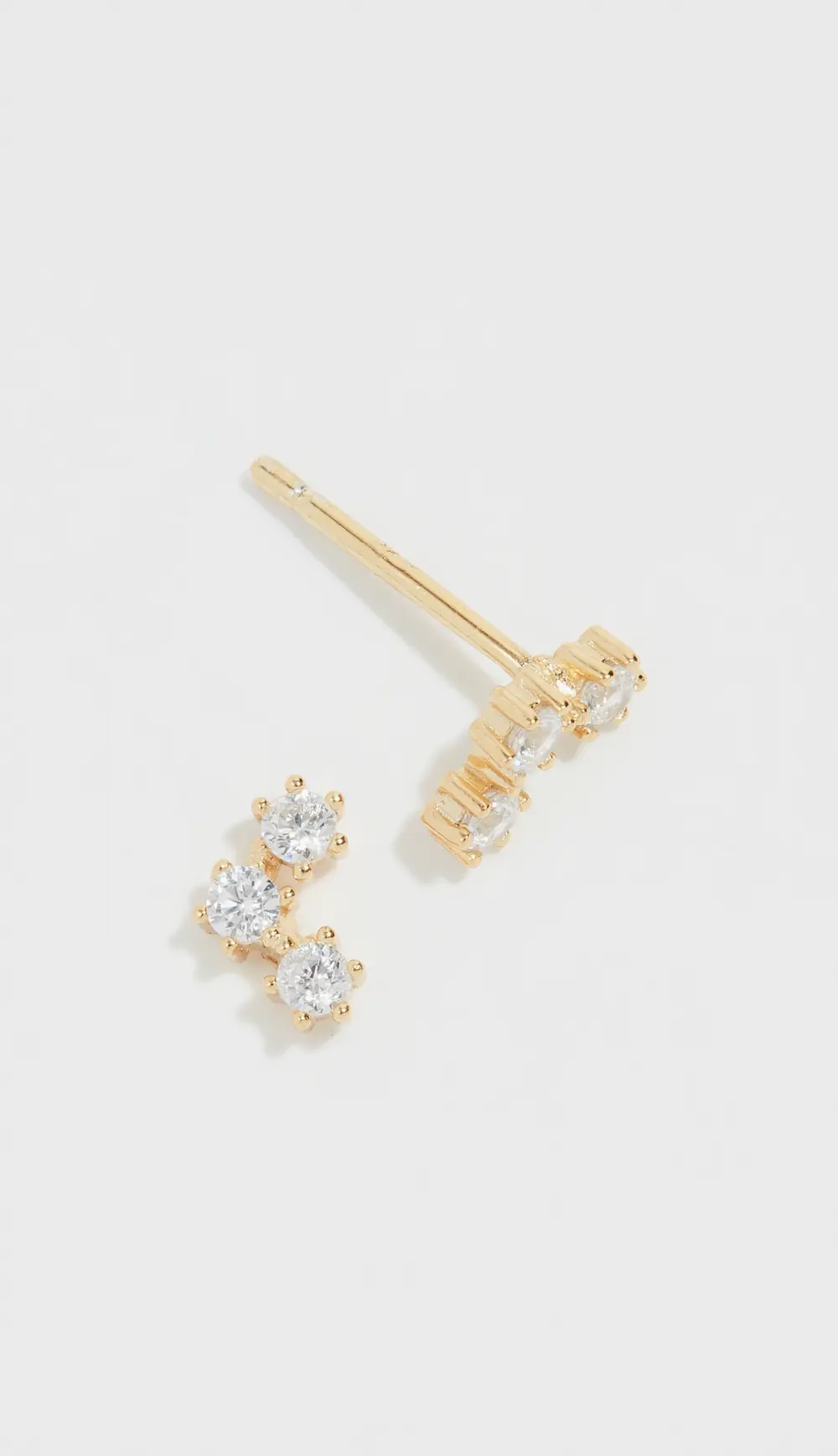SHASHI Trinity Stud Earrings