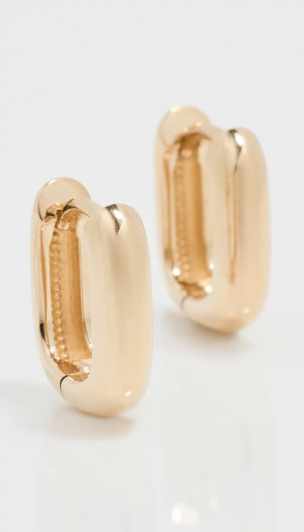 Zoe Chicco 14k Simple Gold Hinged Huggies