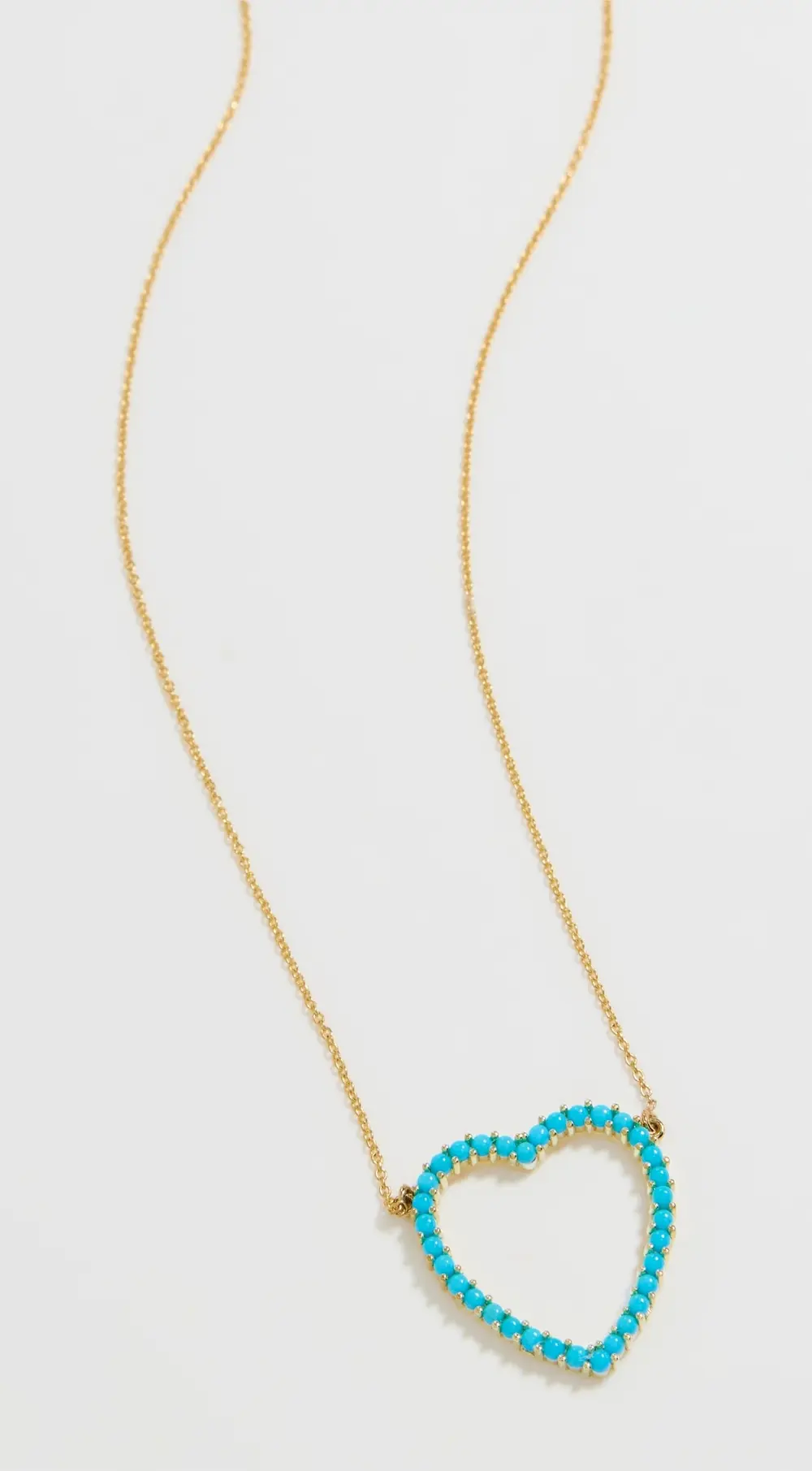 Jennifer Meyer Jewelry Large Open Heart Necklace