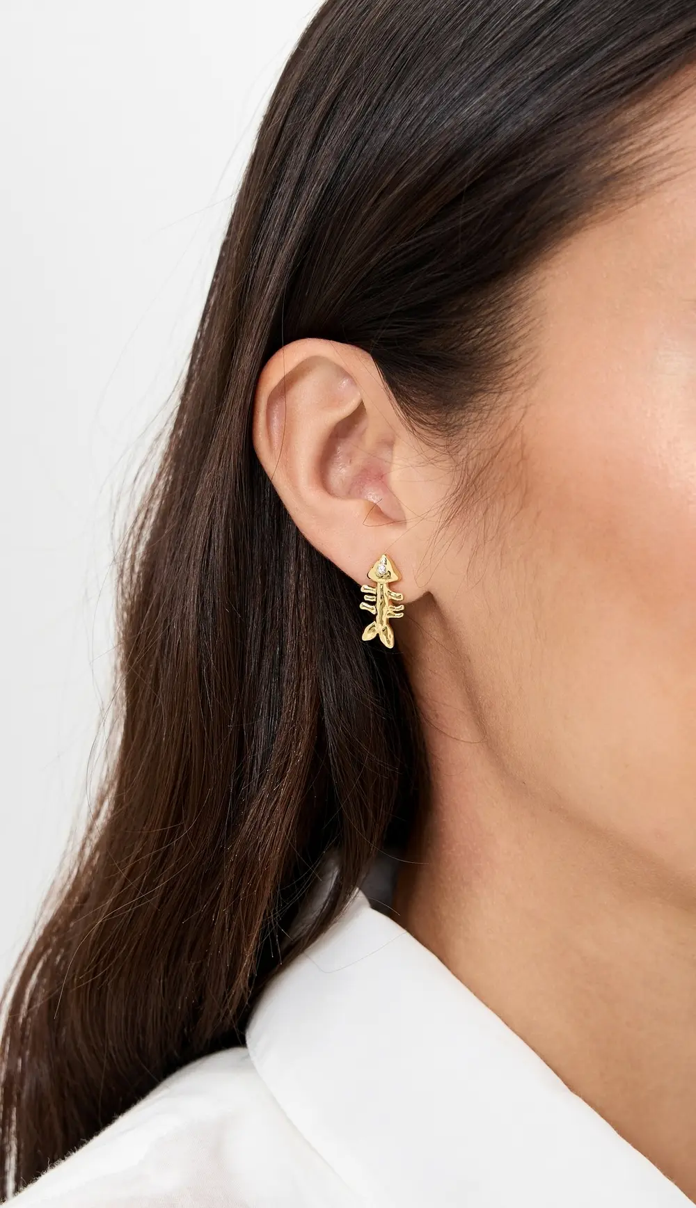 éliou Sardine and Fishbone Earrings