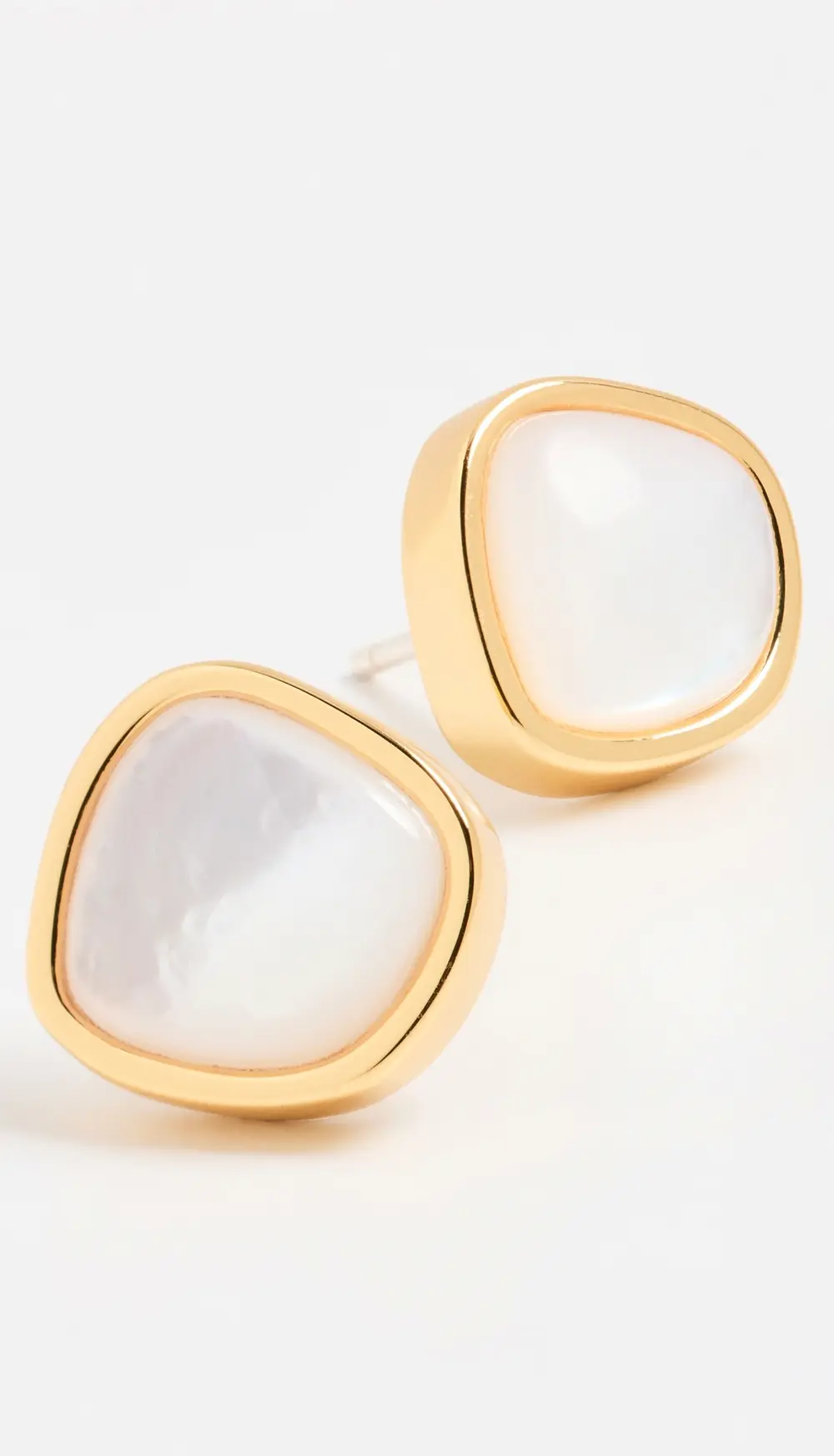 Lizzie Fortunato Bay Studs in Mother-of-Pearl