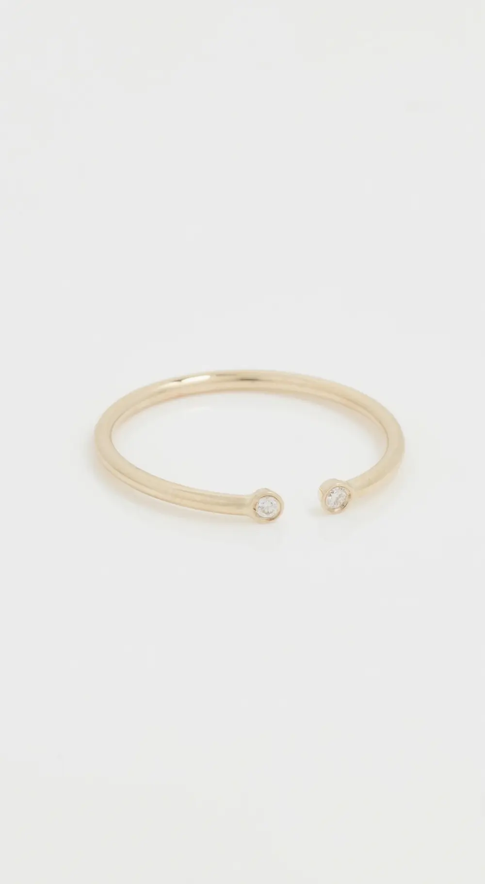 Ariel Gordon Jewelry 14k Dual Diamond Birthstone Ring