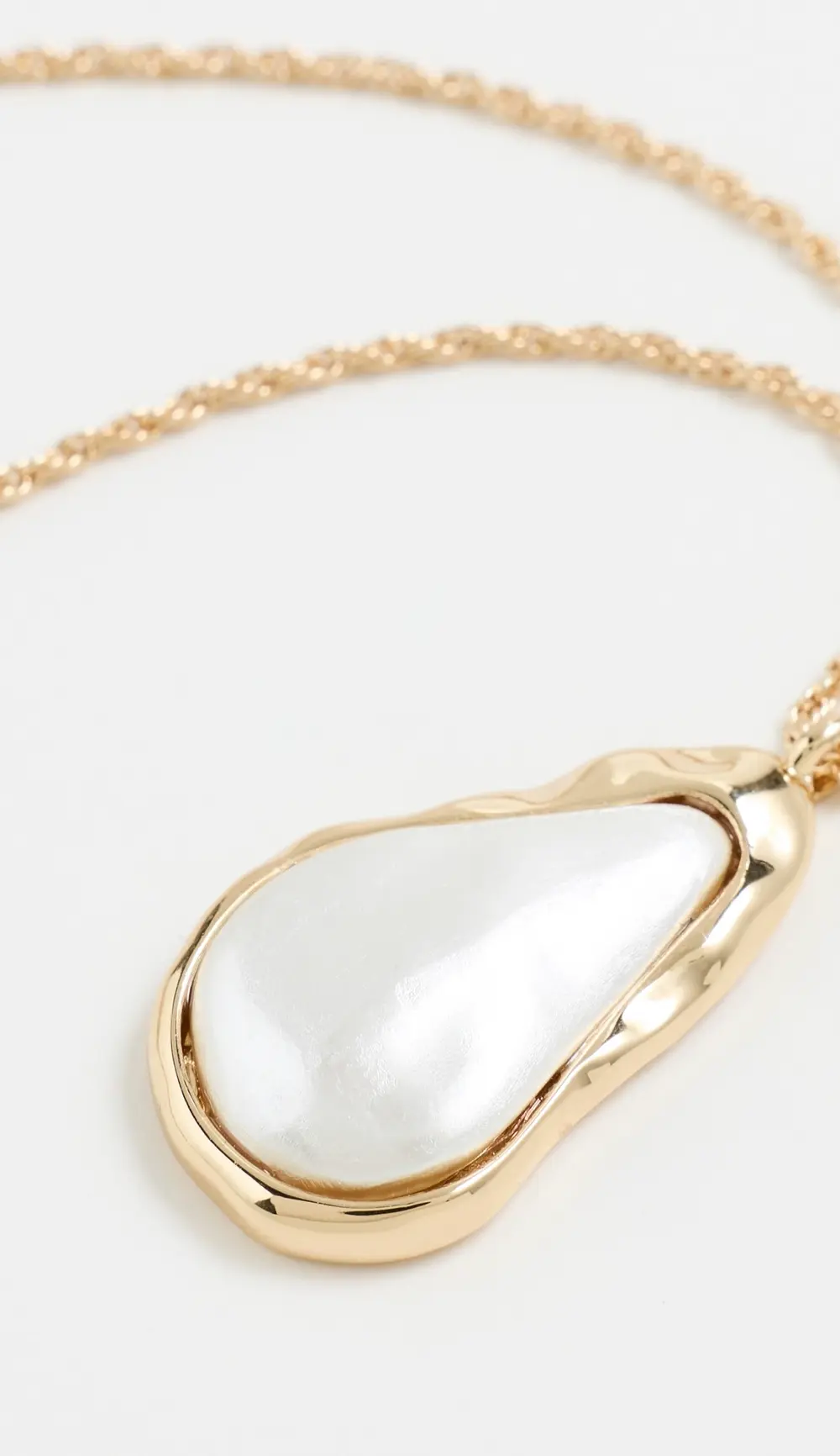 Ettika Hidden Pearl Pendant Necklace