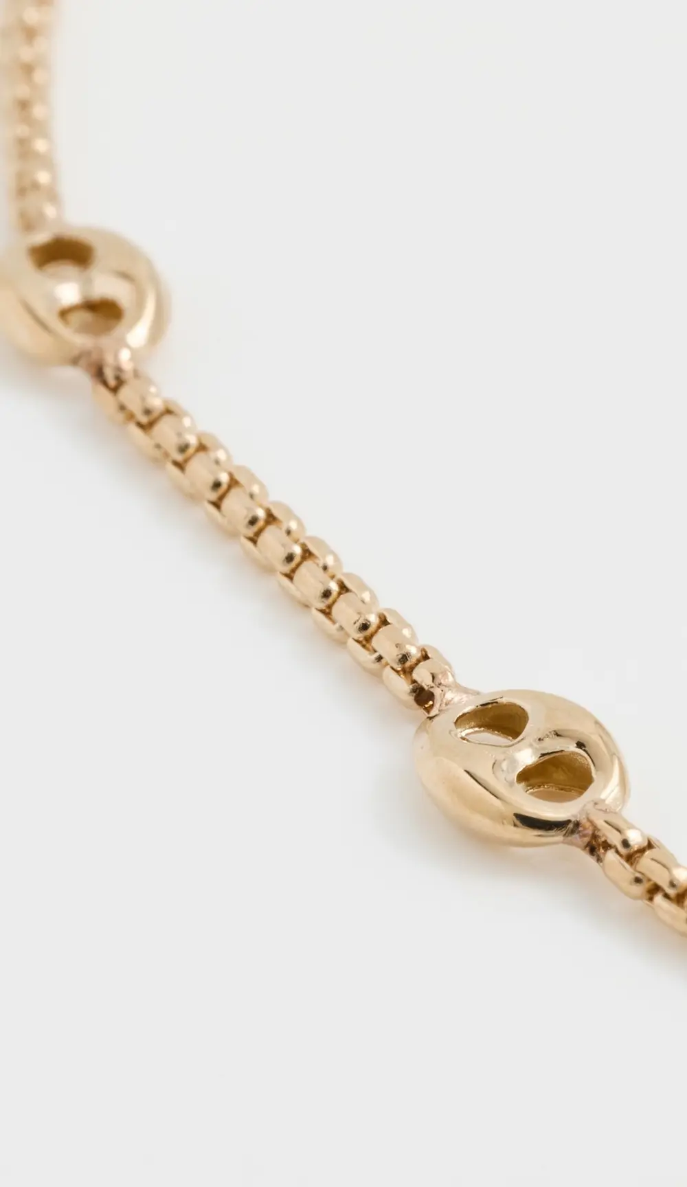Zoe Chicco 14k Gold Mariner Box Chain Bracelet