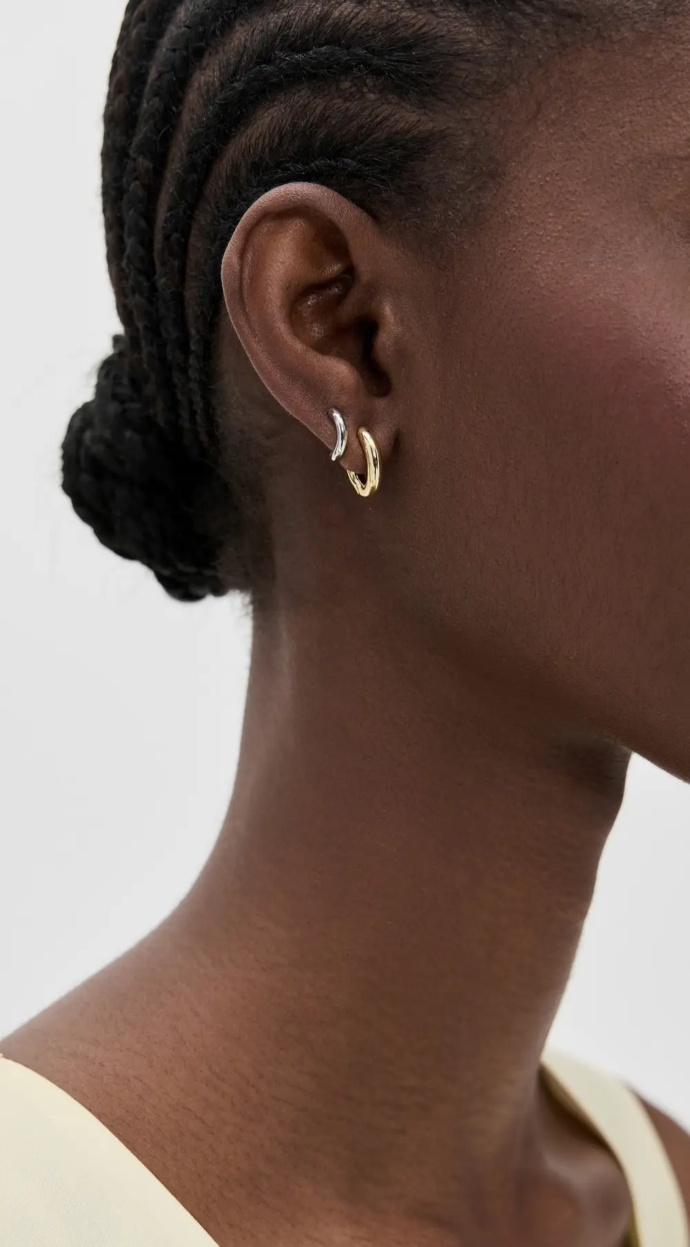 SHASHI Super Katerina Two Tone Hoops