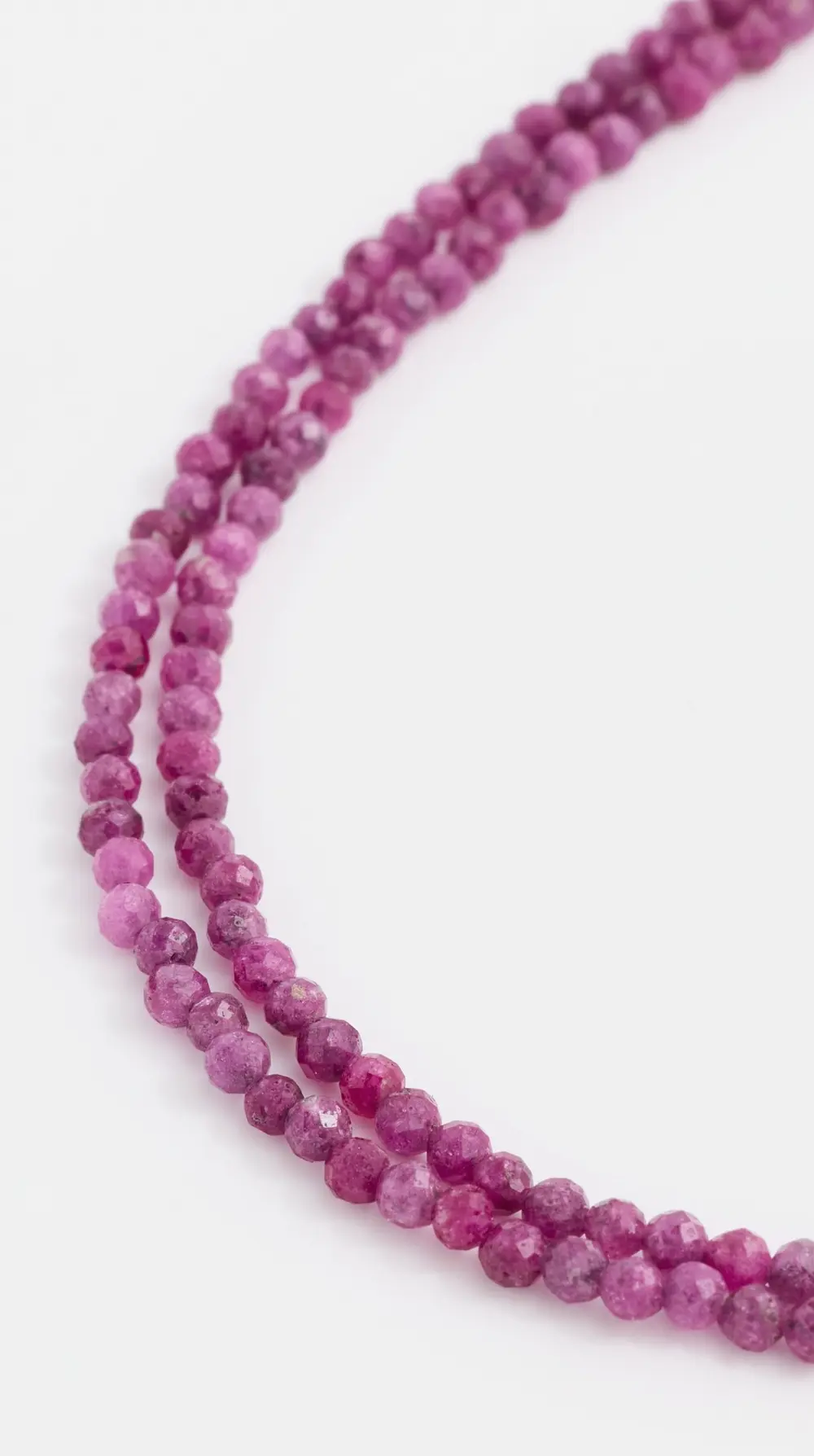 JIA JIA 14k July Ruby Double Long Necklace