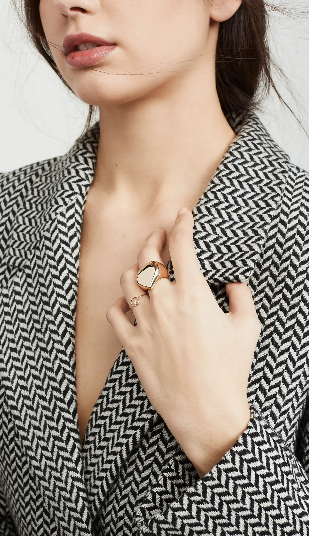 Zoe Chicco 14k Gold Paris Circle Stacking Ring