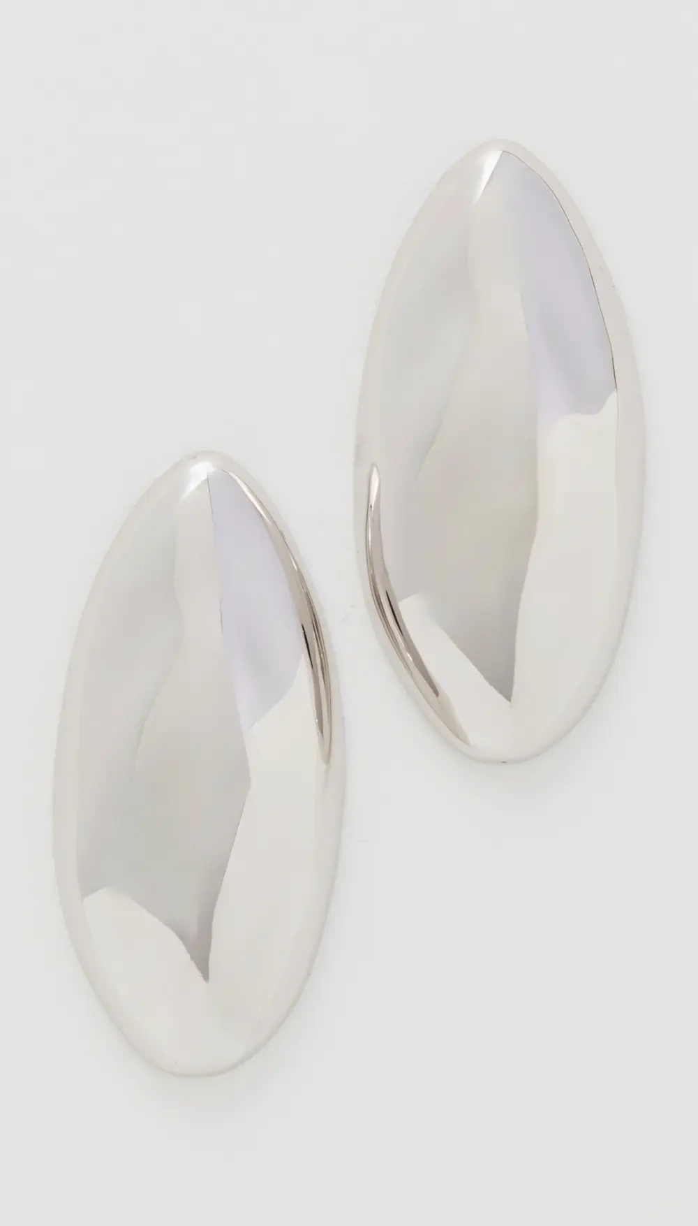 Luv Aj The XL Chrome Orb Studs