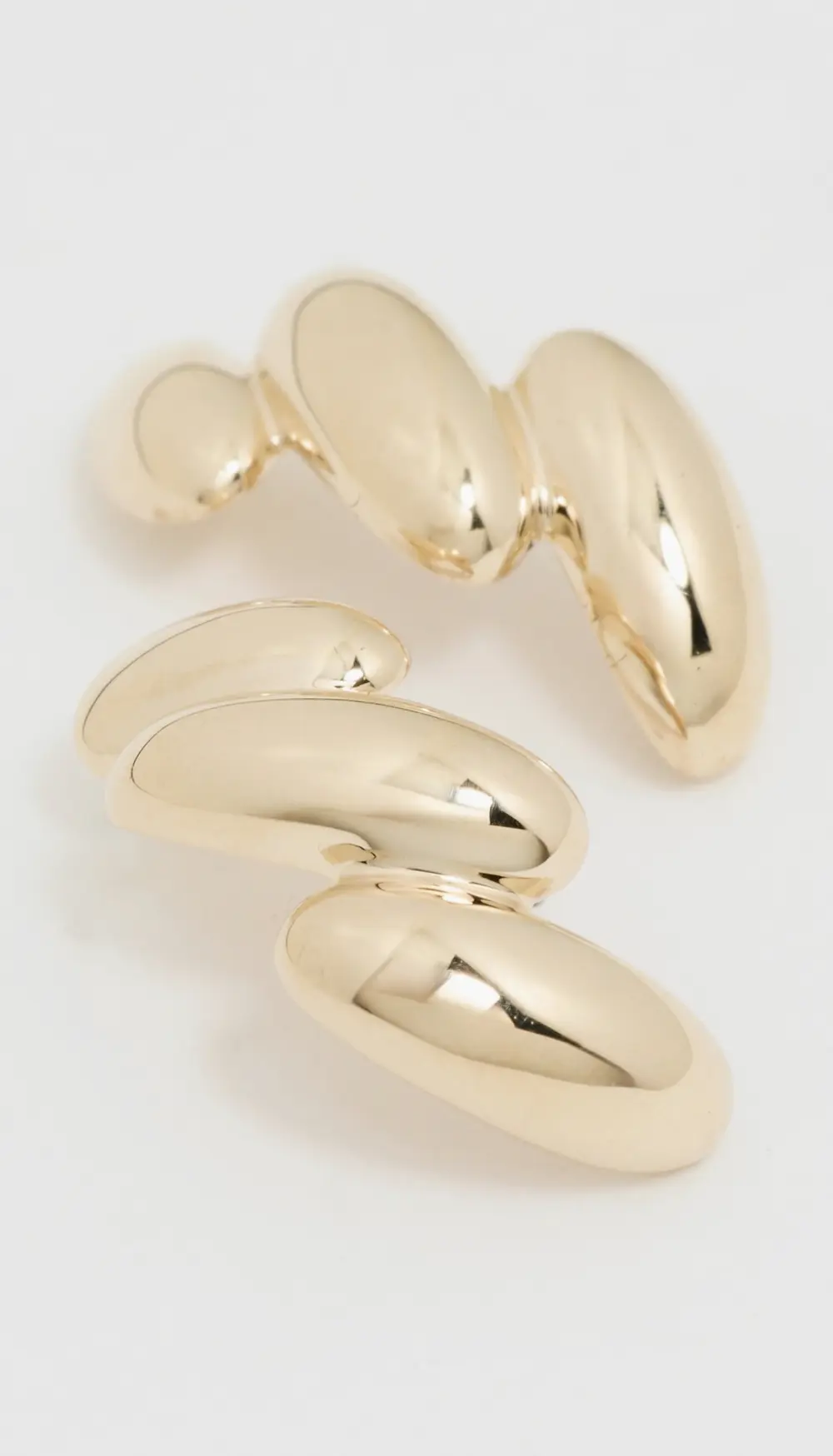 Zoe Chicco 14k Gold San Marco Solid Half Huggie Hoop Earrings