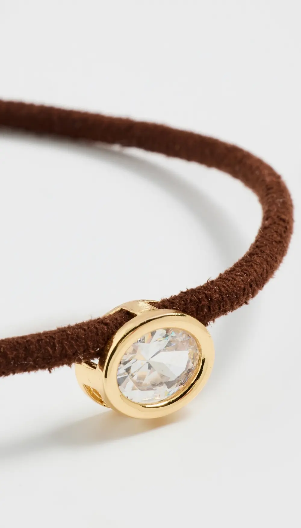 SHASHI Lasso Solitaire Necklace