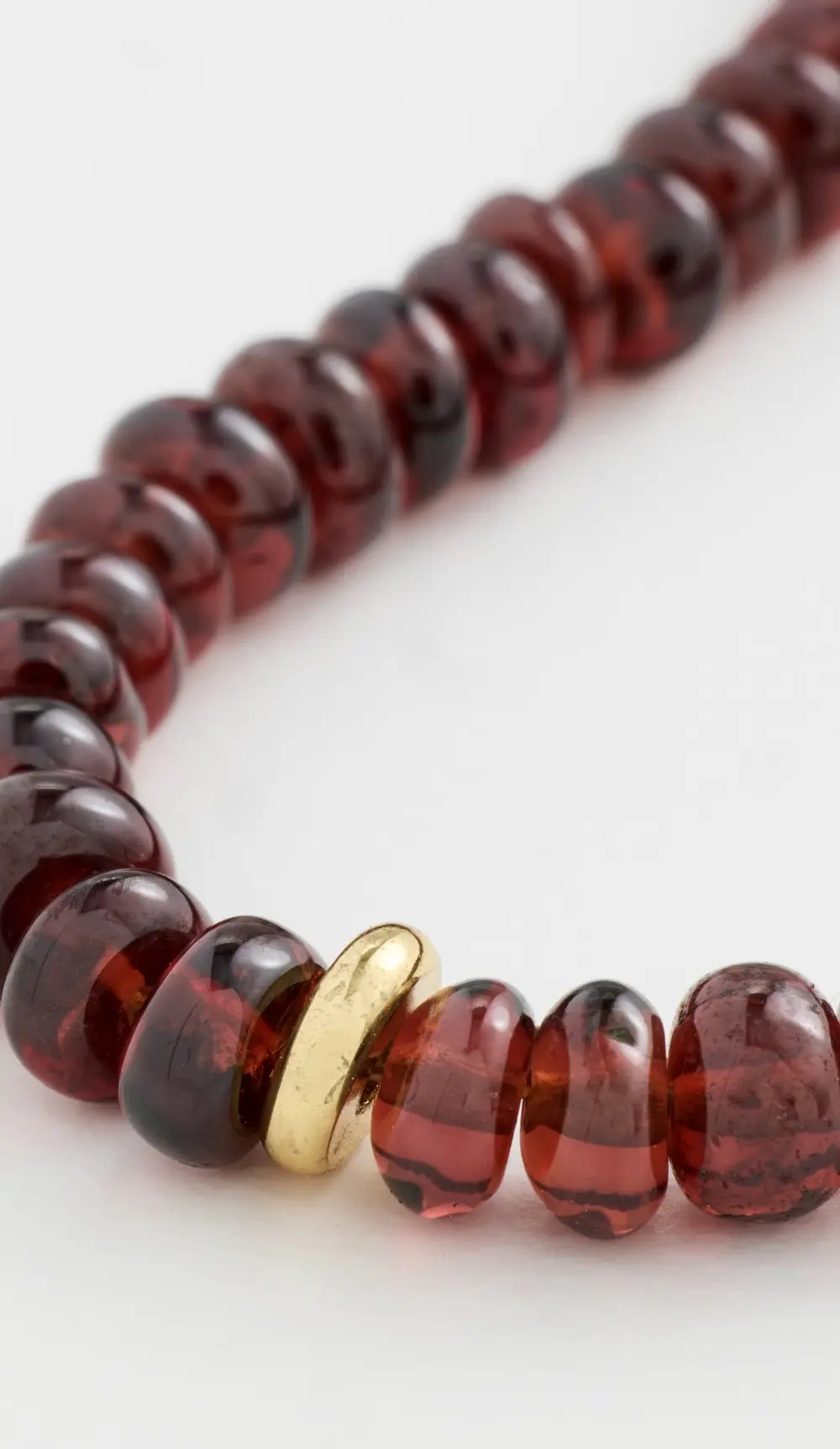 SHASHI Smooth Gemstone Necklace