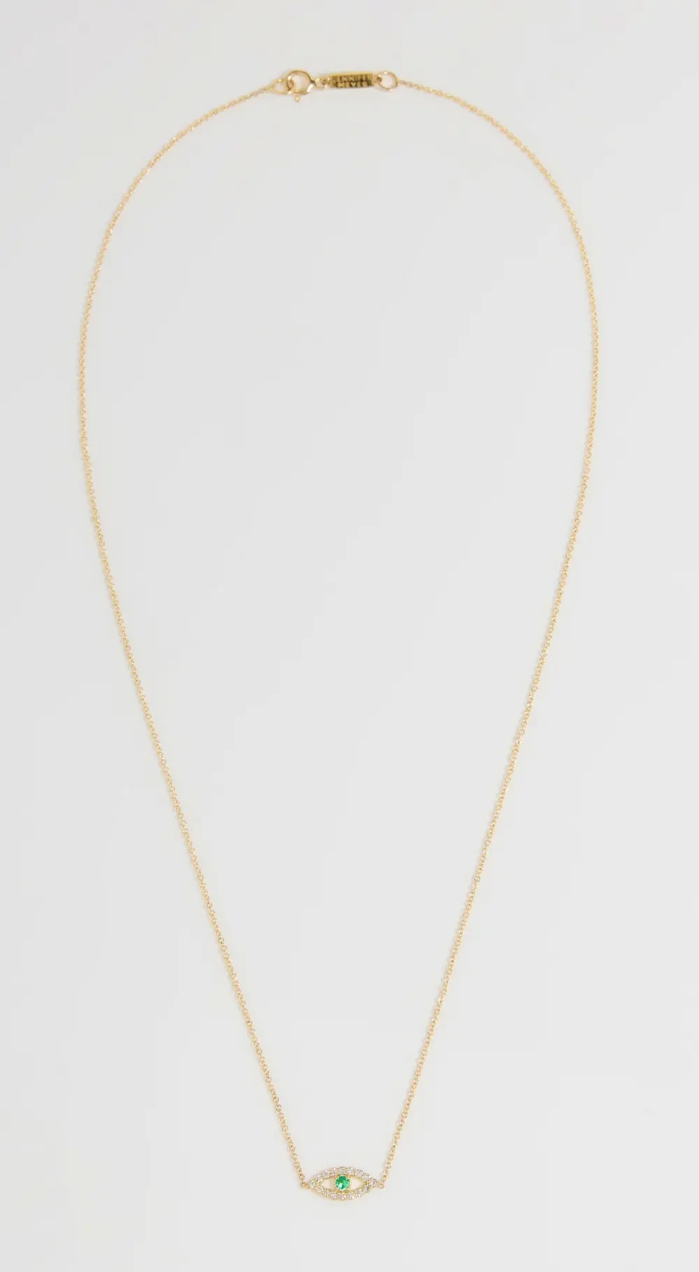 Jennifer Meyer Jewelry Mini Open Evil Eye Necklace