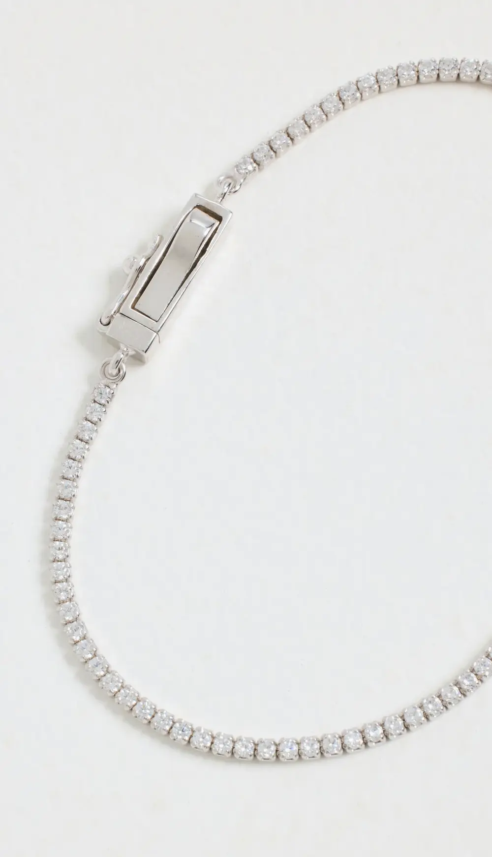 By Adina Eden Classic Thin Tennis Bracelet