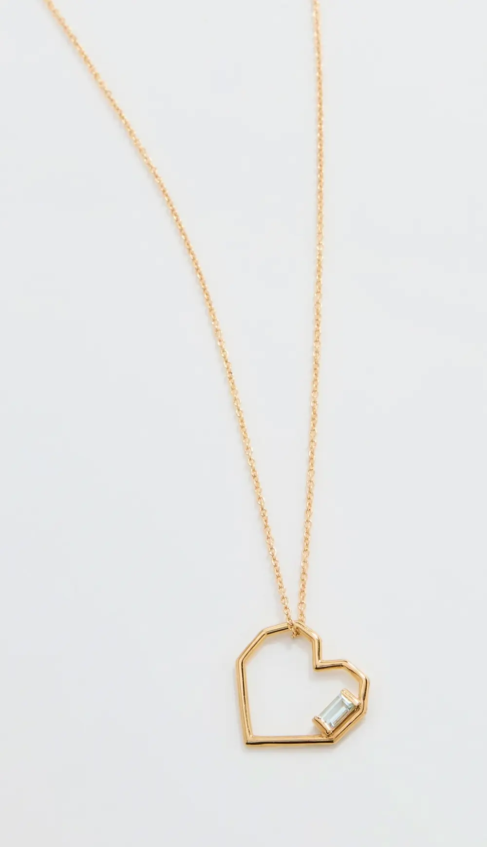 ALIITA Corazon Baguette Necklace