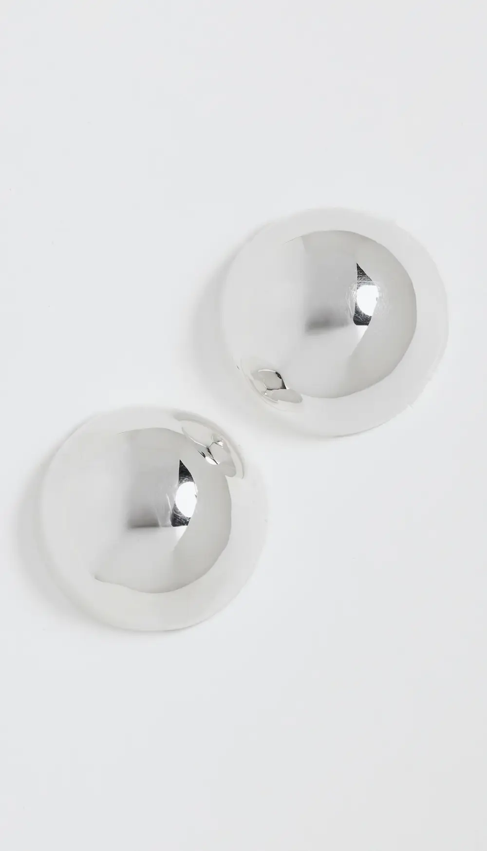 Annika Inez Large Hemisphere Earrings