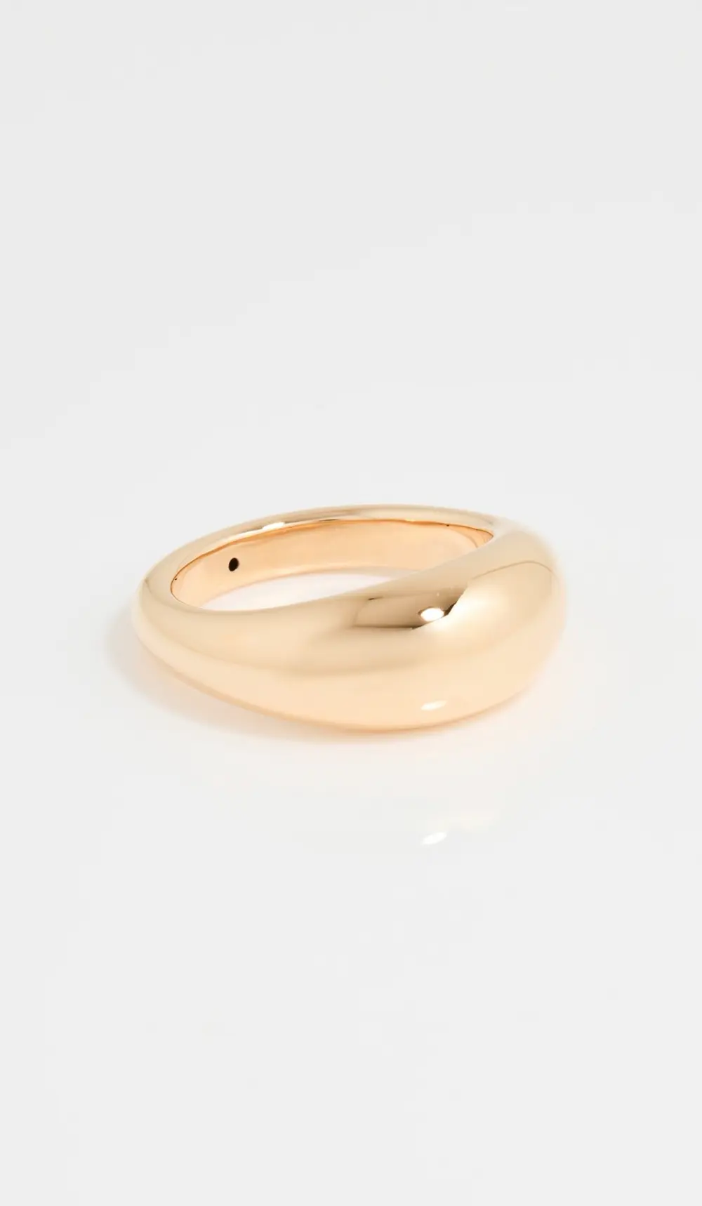 EF Collection 14k Gold Jumbo Dome Ring