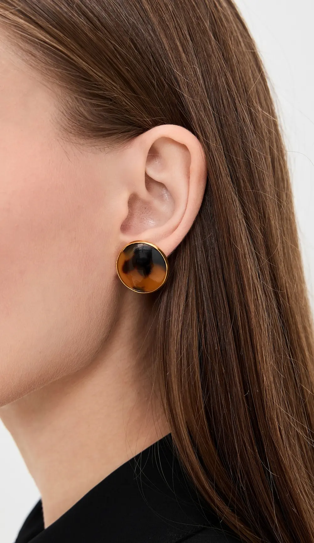 SHASHI Tort Stud Earrings