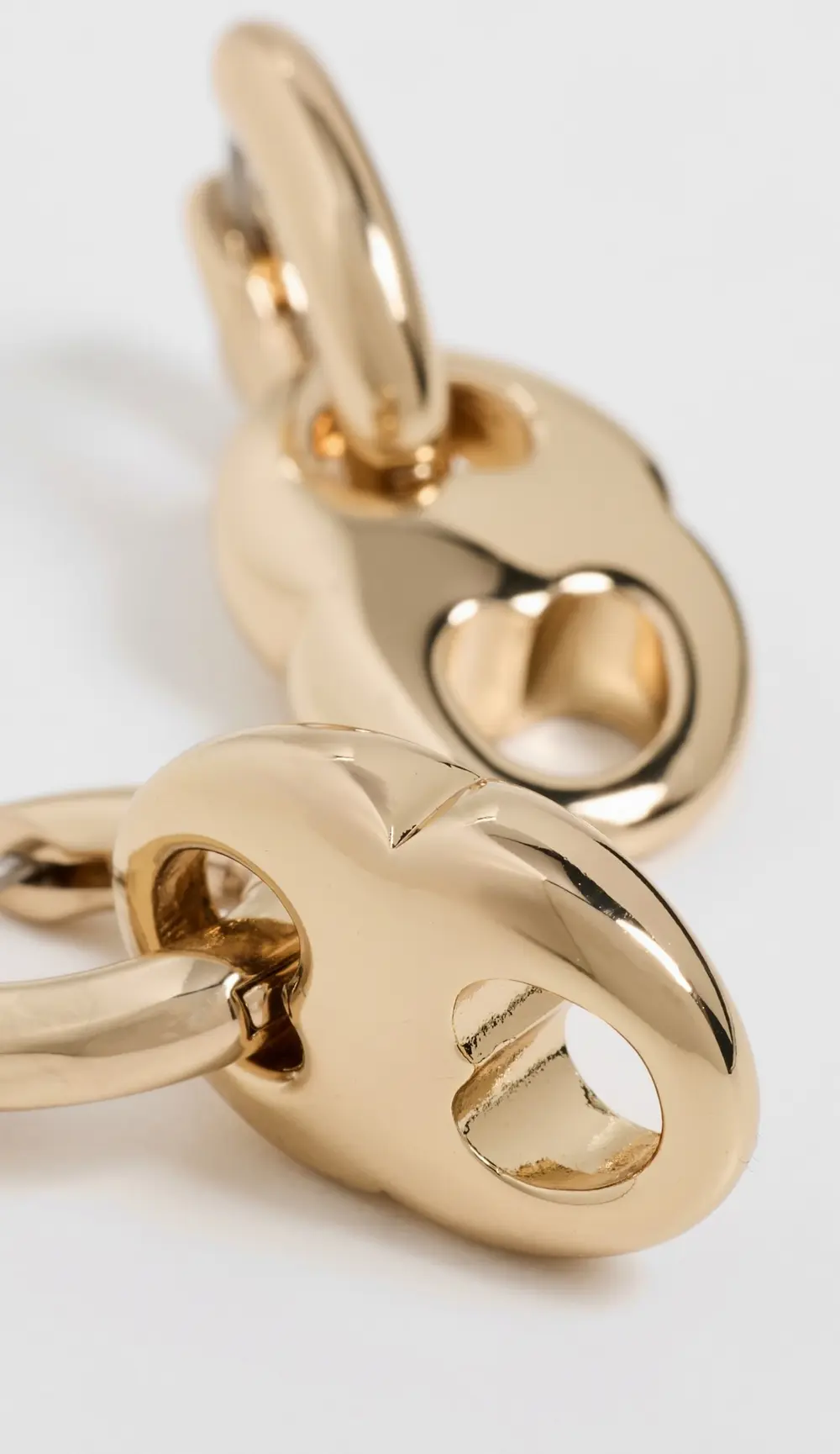 Tory Burch Small Gemini Link Hoop Earrings