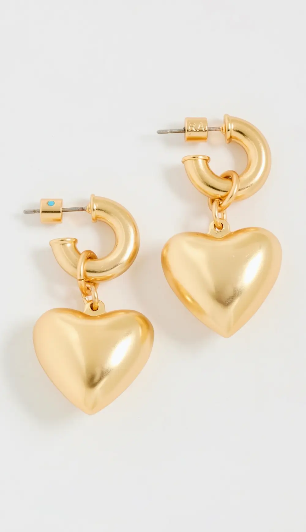 Roxanne Assoulin Heart & Soul Puffy Earrings